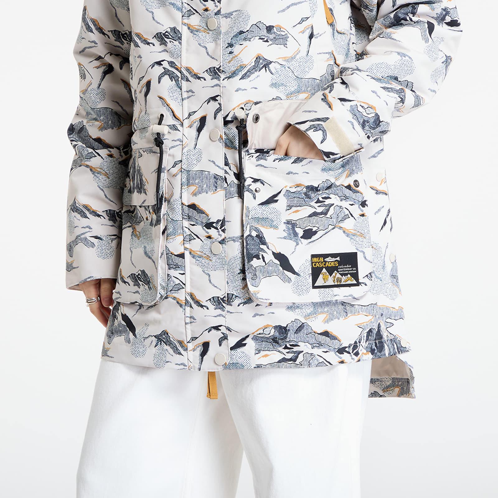 Jackets Columbia High Cascades™ Interchange Jacket Dark Stone Skylines