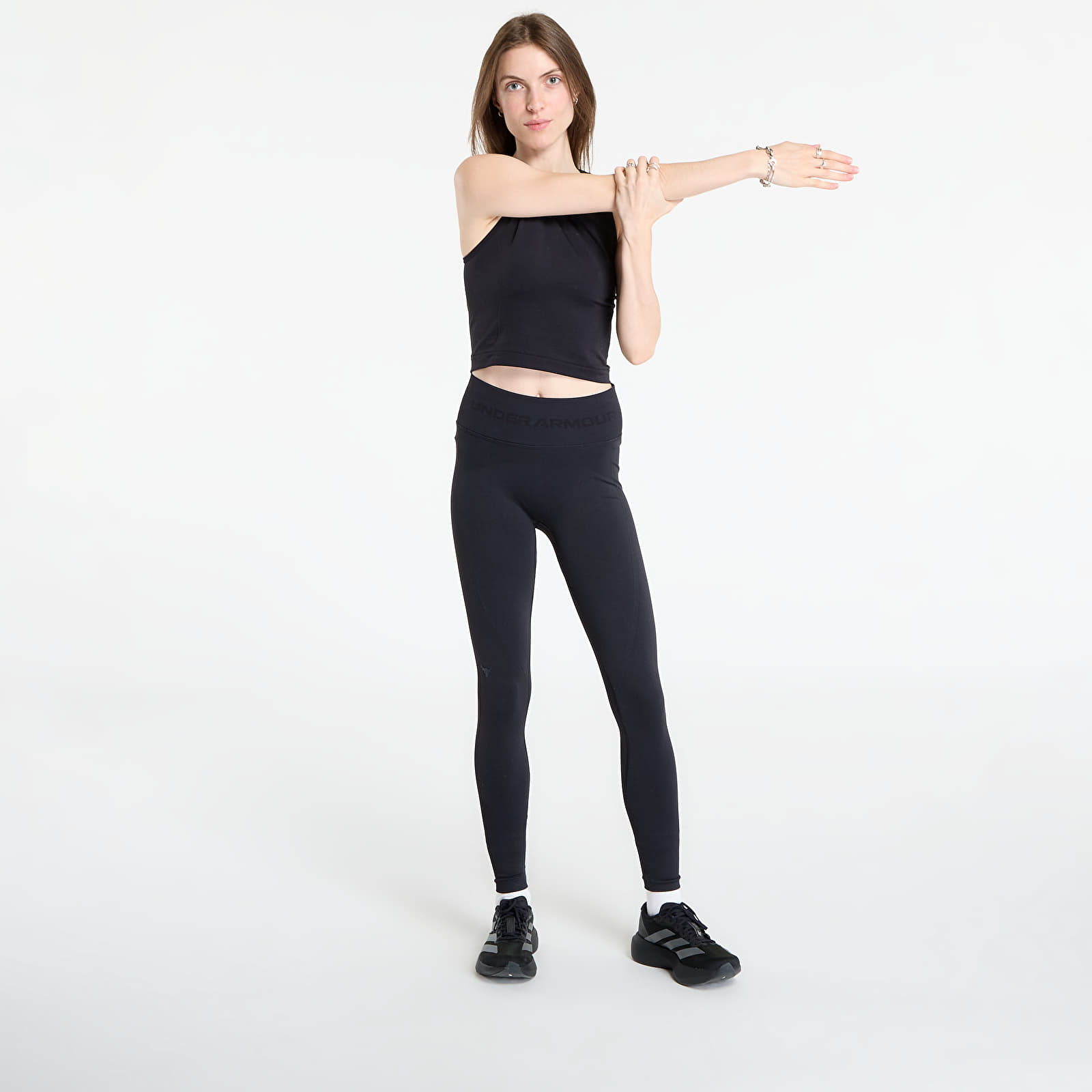 Vests Under Armour Project Rock Seamless Tank Black