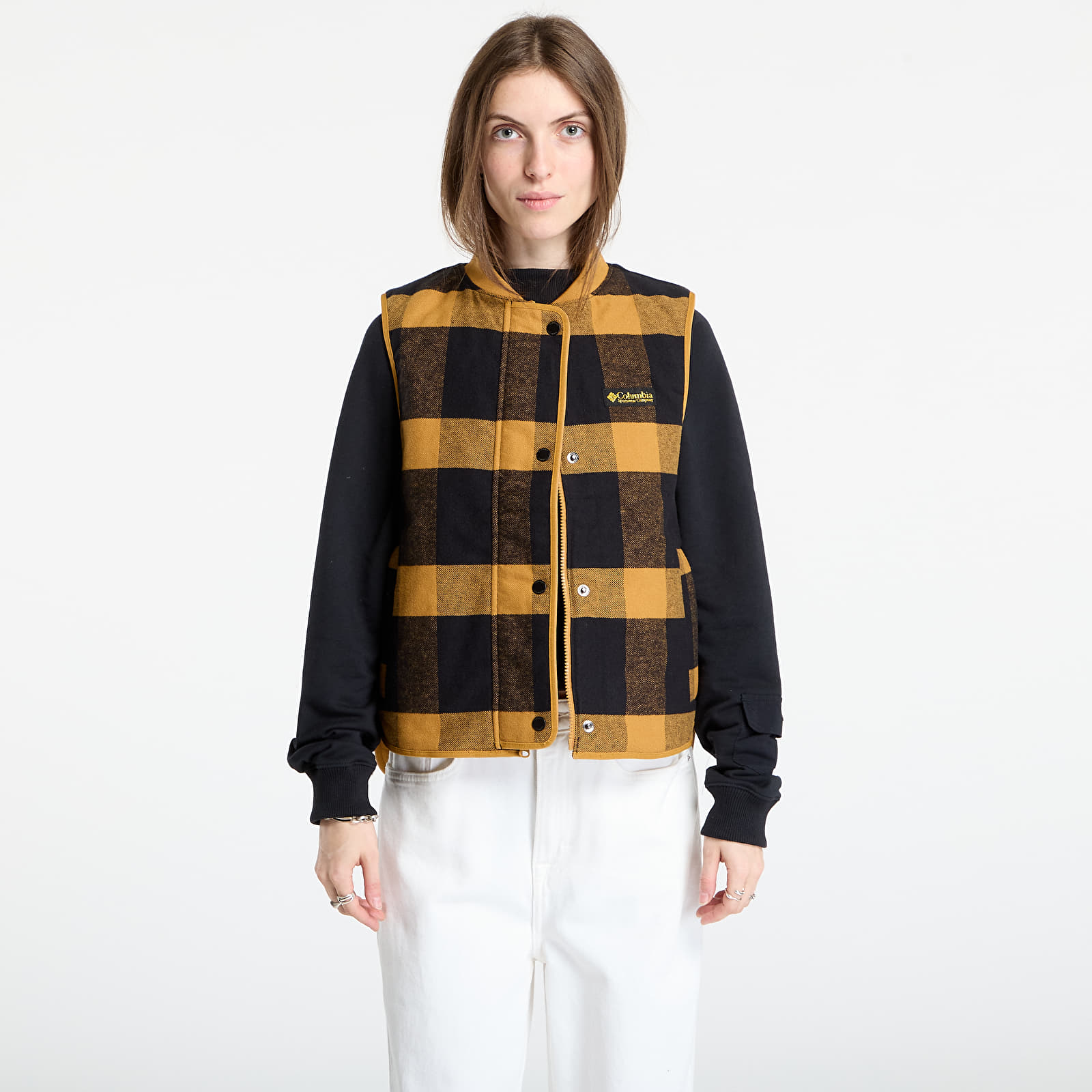 Vester Columbia High Cascades™ Reversible Vest Maple Sugar/ Maple Sugar