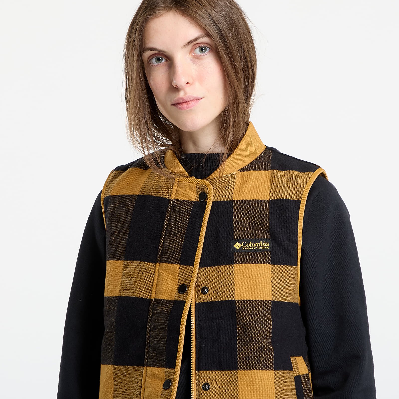Vester Columbia High Cascades™ Reversible Vest Maple Sugar/ Maple Sugar