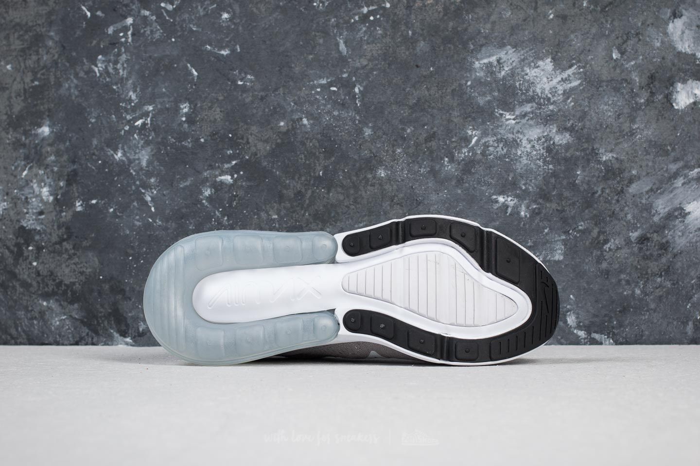 Women's shoes Nike Air Max 270 Flyknit W Atmosphere Grey/ White