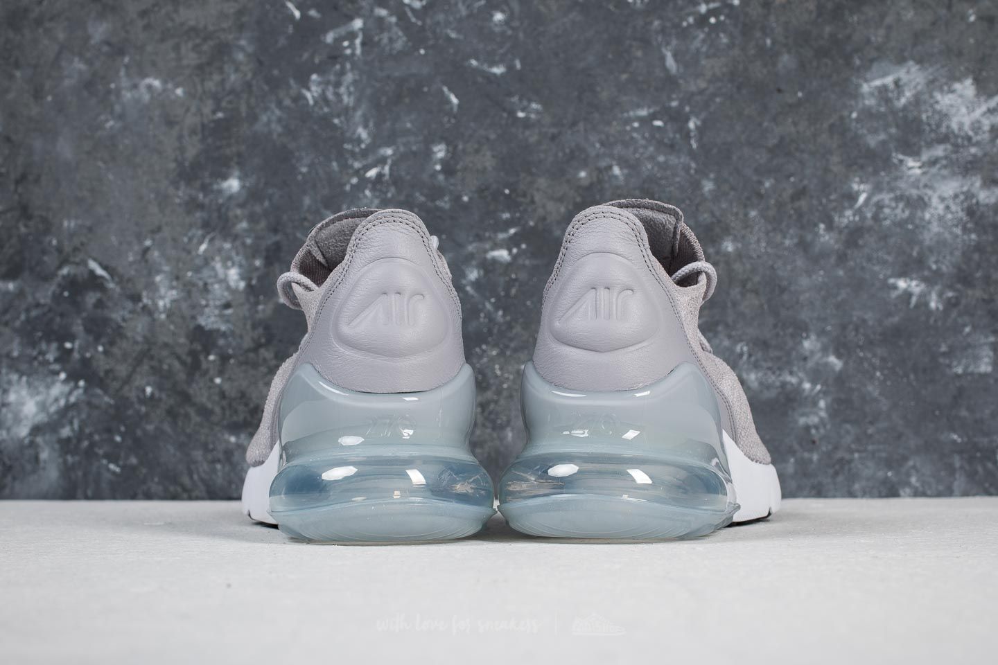 Women's shoes Nike Air Max 270 Flyknit W Atmosphere Grey/ White