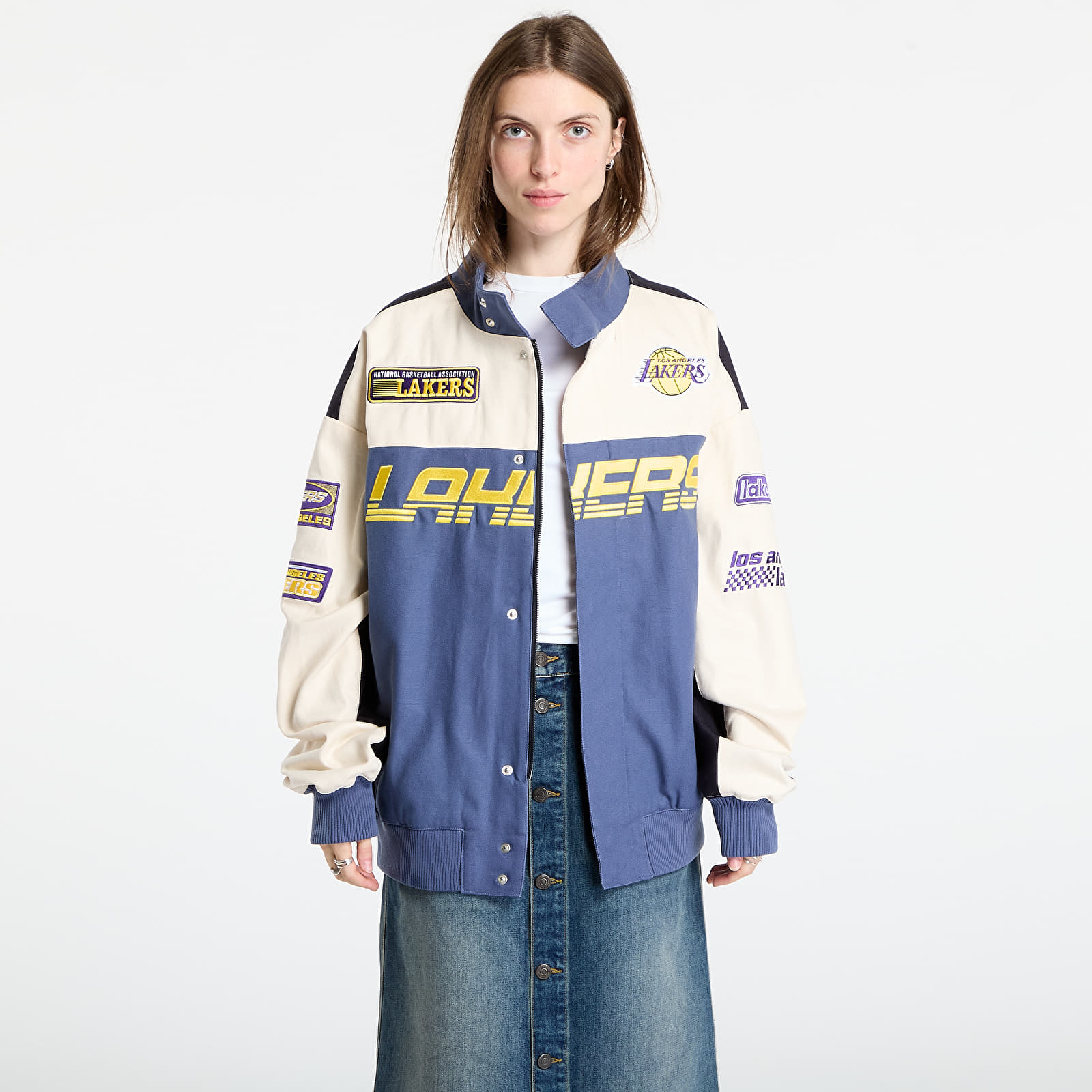 Jackets New Era NBA Motorsport Los Angeles Lakers UNISEX Min