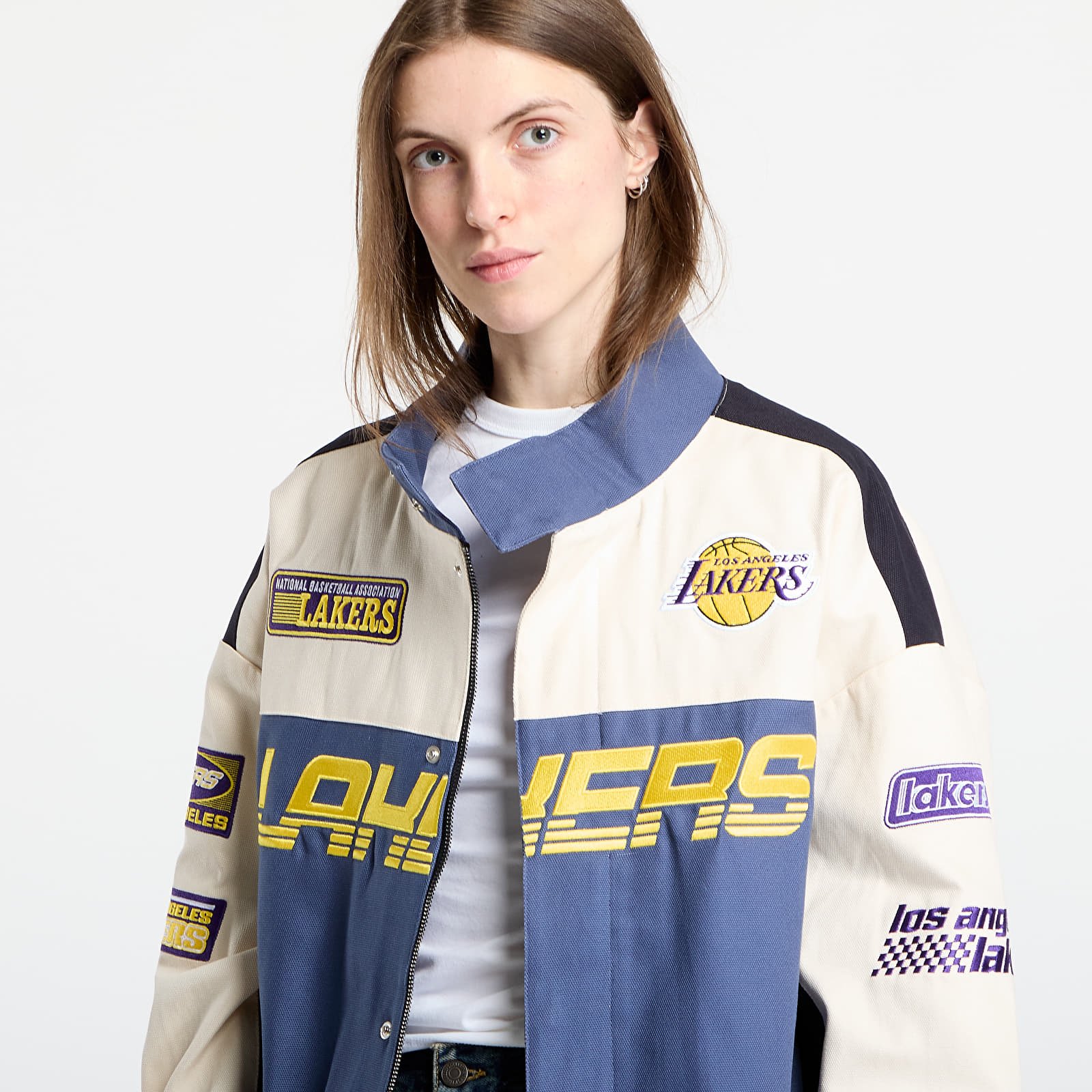 Jackets New Era NBA Motorsport Los Angeles Lakers UNISEX Min