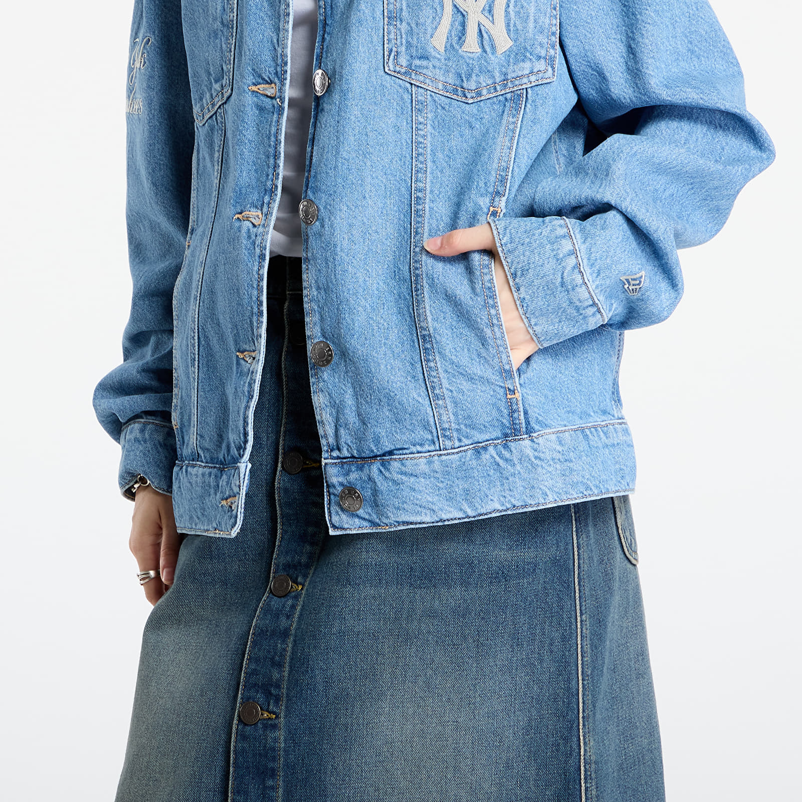Jackets New Era MLB Denim New York Yankees UNISEX Denim