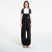 Carhartt WIP W' Bib Overall Straight Black Stone Washed