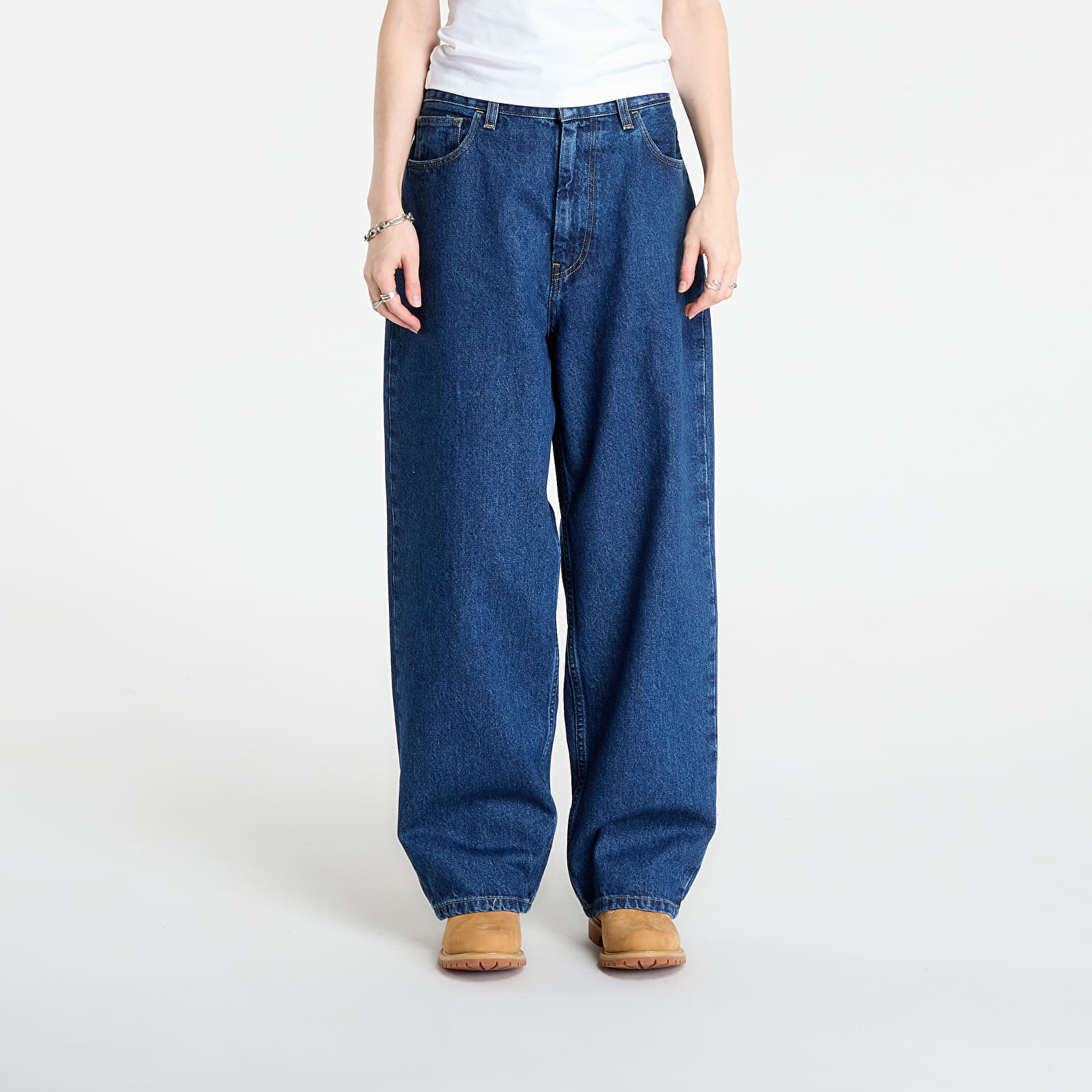 Blugi Carhartt WIP W Brandon Pant Blue Stone Washed M