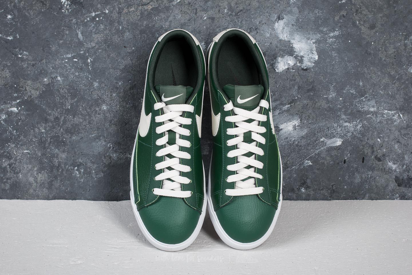 Men's shoes Nike Blazer Low Leather Fir/ Sail-Gum Med Brown