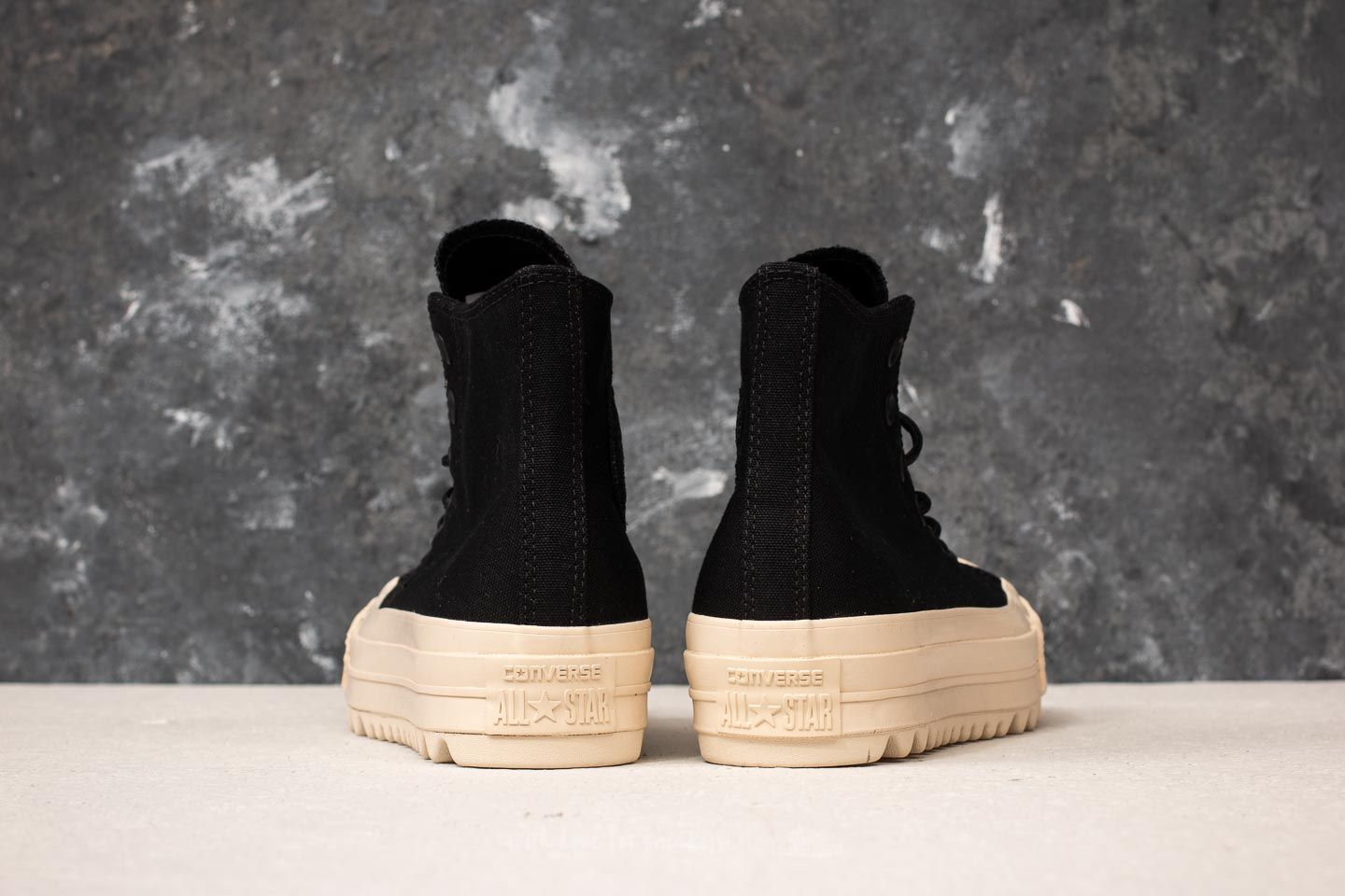 Converse lift ripple high top black best sale