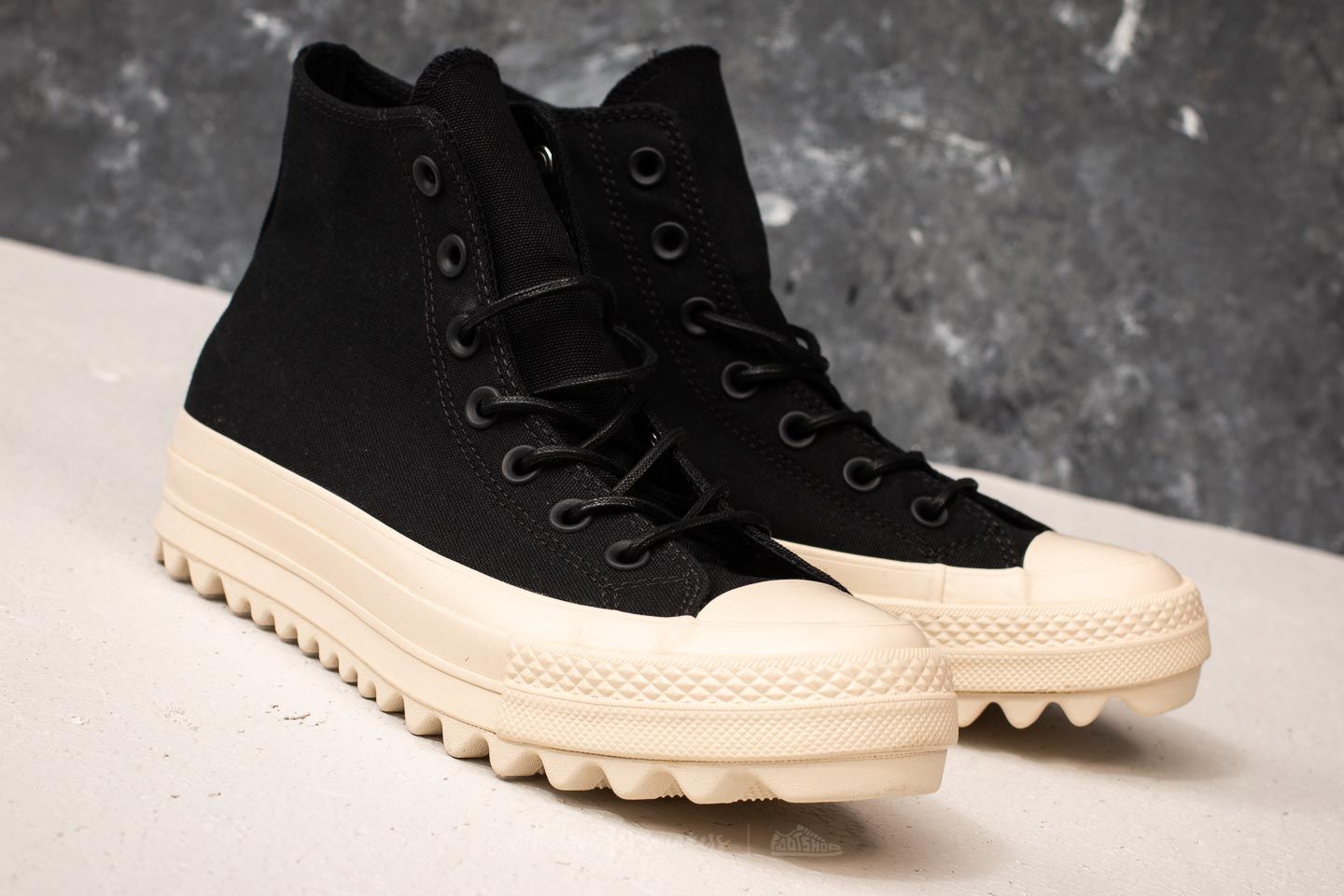 Women s shoes Converse Chuck Taylor All Star Lift Ripple Hi Black