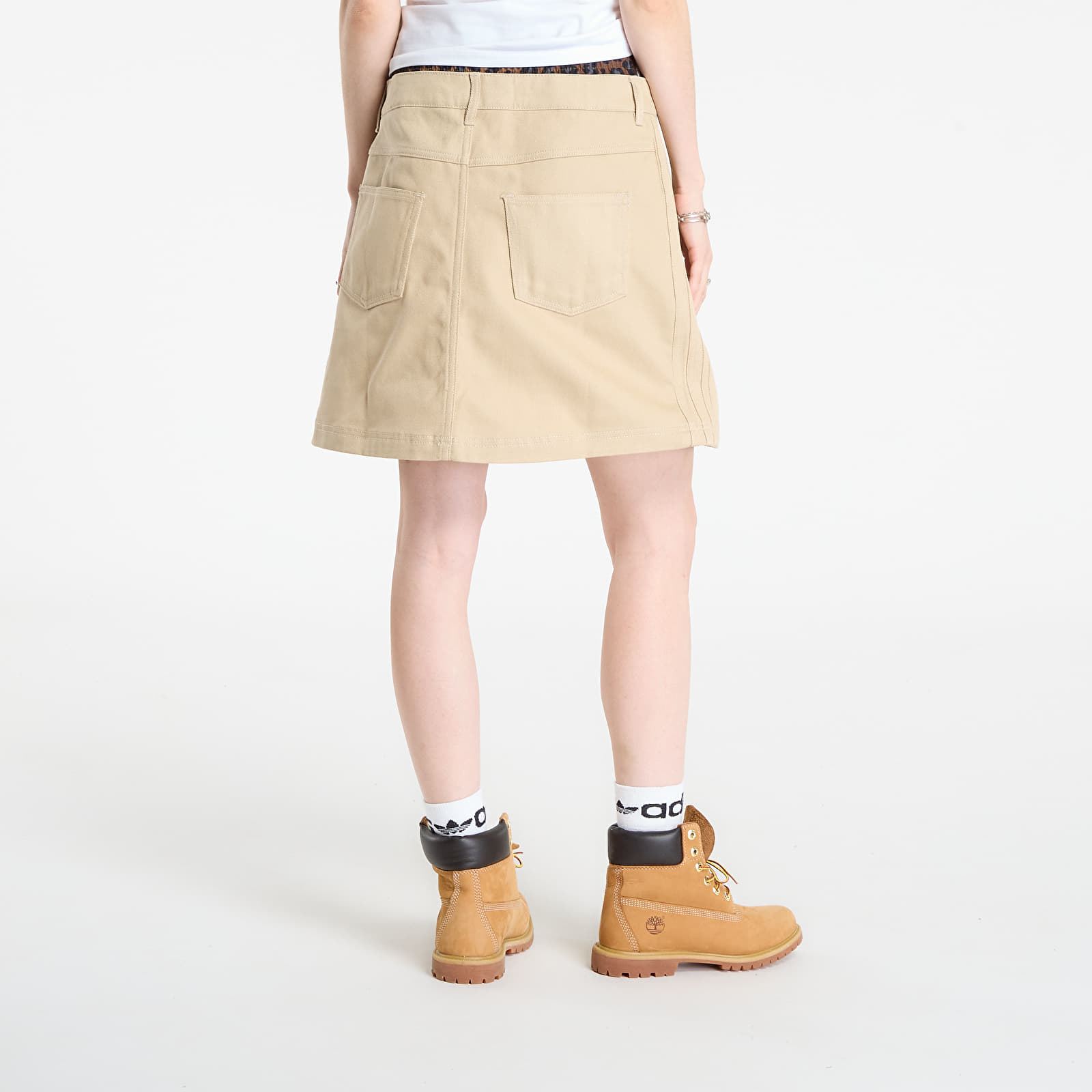 Skirts adidas Firebird Utility Mini Skirt Stone Khaki