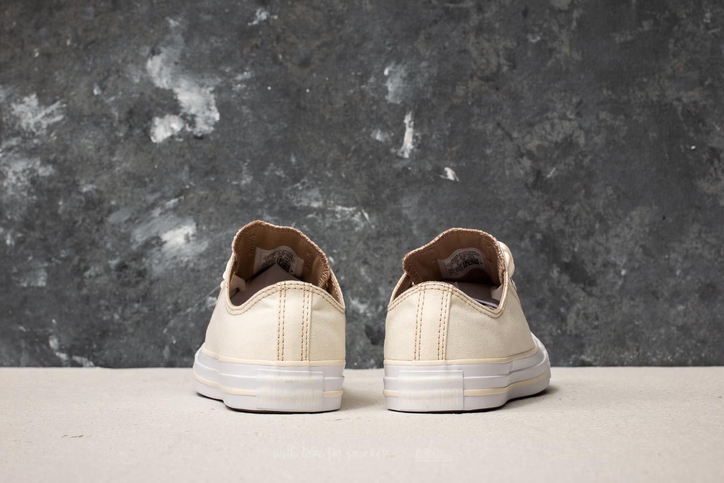 Women's shoes Converse Chuck Taylor All Star Big Eyelets Ox Egret/ Vintage Khaki/ White