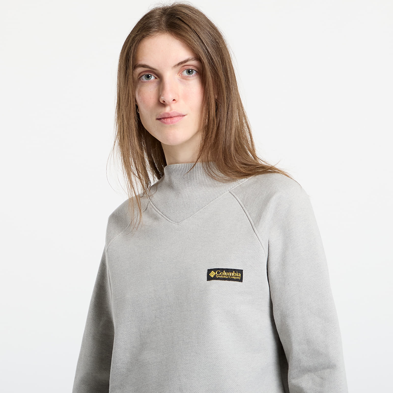 Hoodies and sweatshirts  Columbia High Cascades™ Crop French Terry LS Dark Stone
