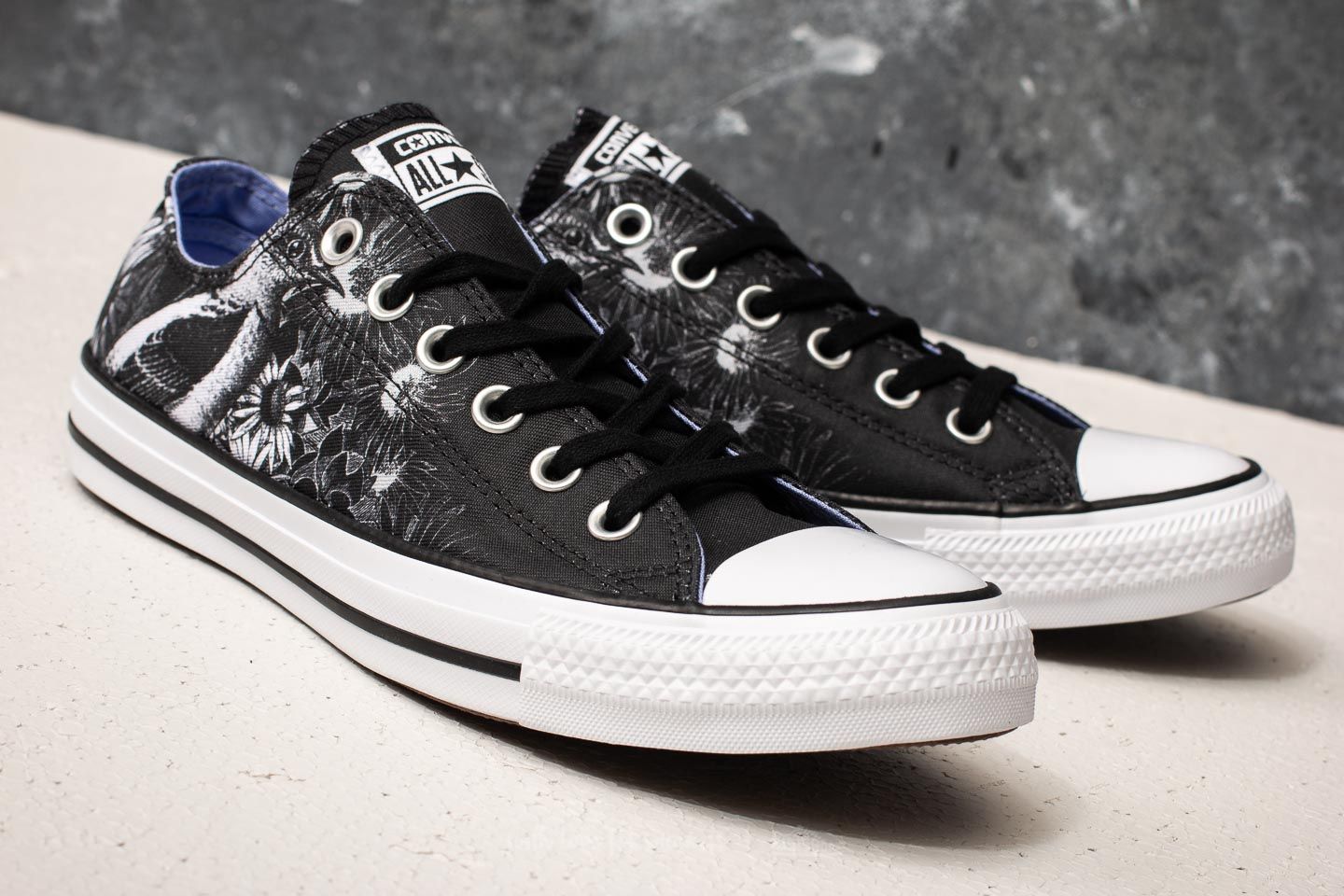 Scarpe donna Converse Chuck Taylor All Star OX Black/ White/ Twilight Pulse