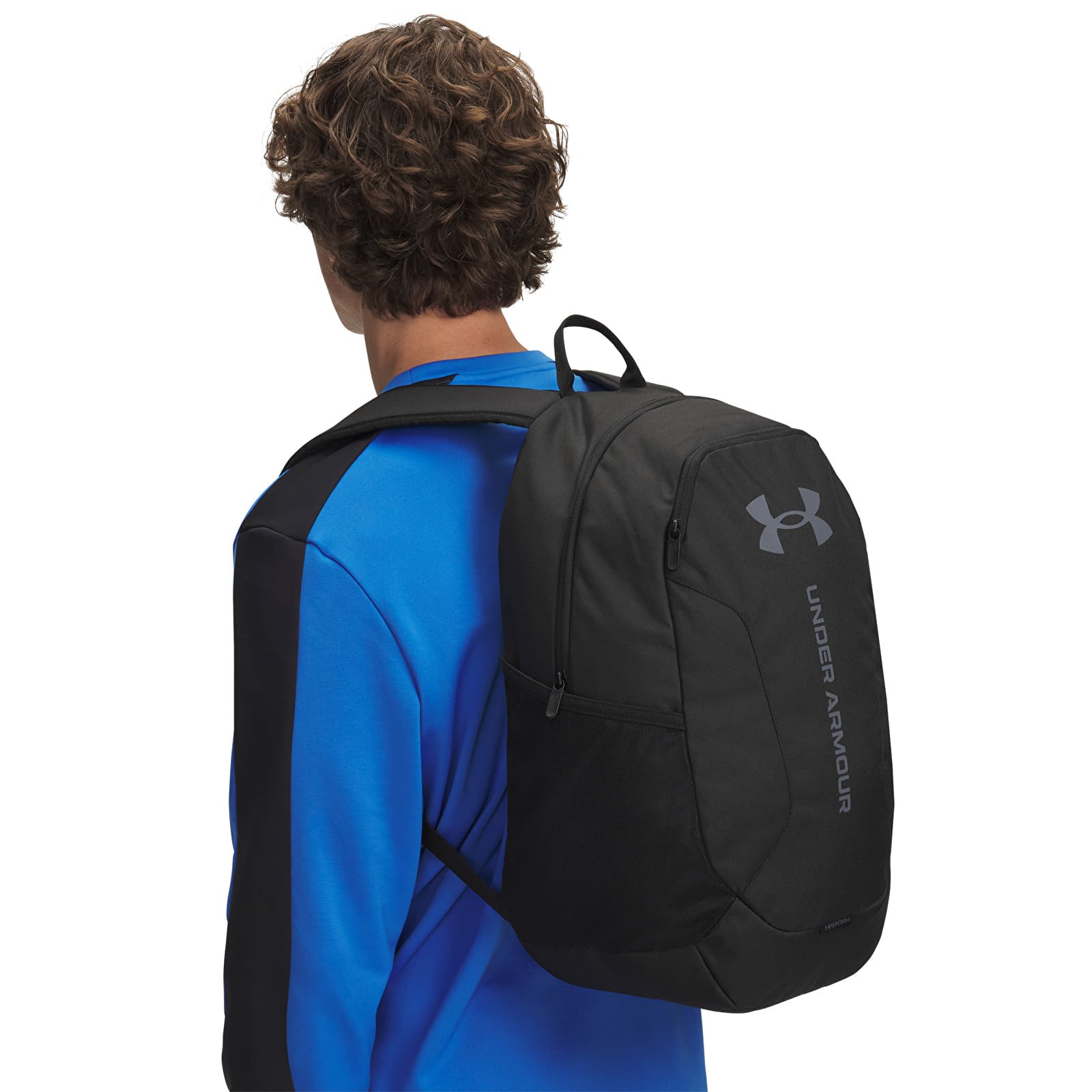 Pánske batohy Under Armour Hustle Lite Backpack Black