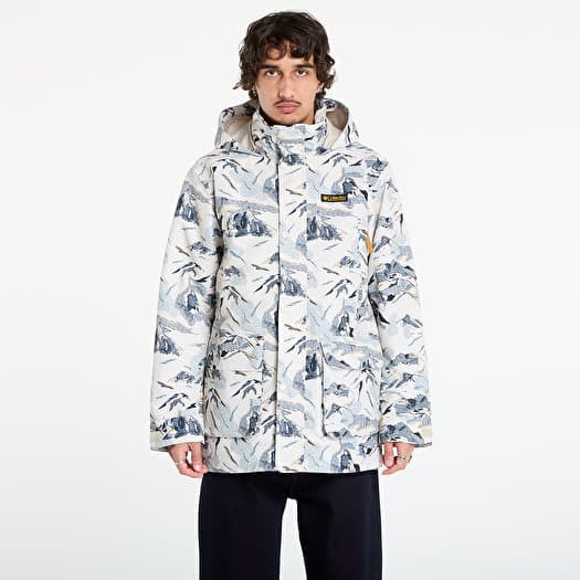 Columbia High Cascades™ Interchange Reversible Bomber Jacket Dark Stone Skylines