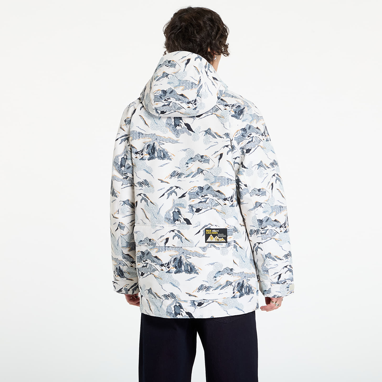 Jackets Columbia High Cascades™ Interchange Reversible Bomber Jacket Dark Stone Skylines