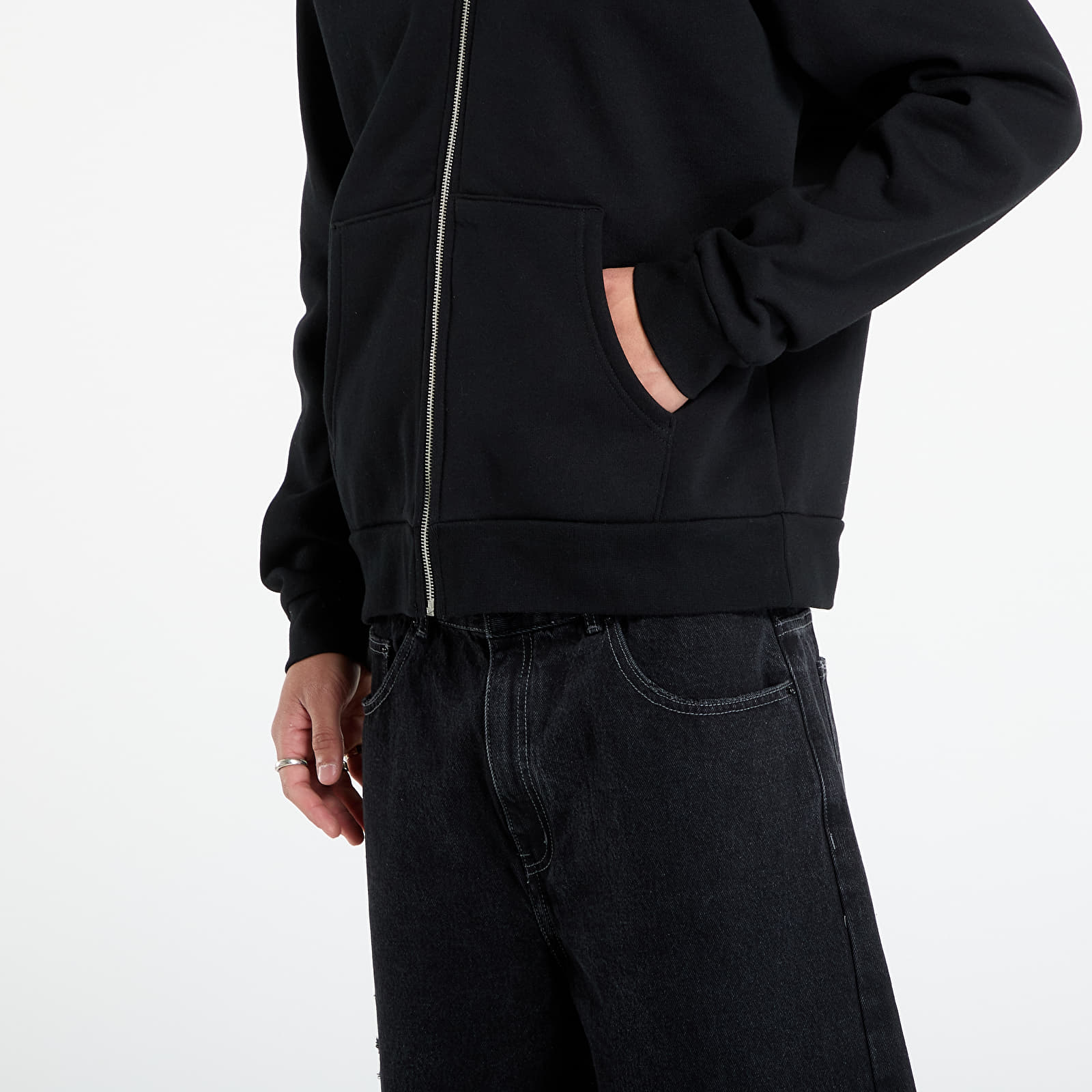 Felpe OBEY Gaze Extra Heavy Zip Hood Black