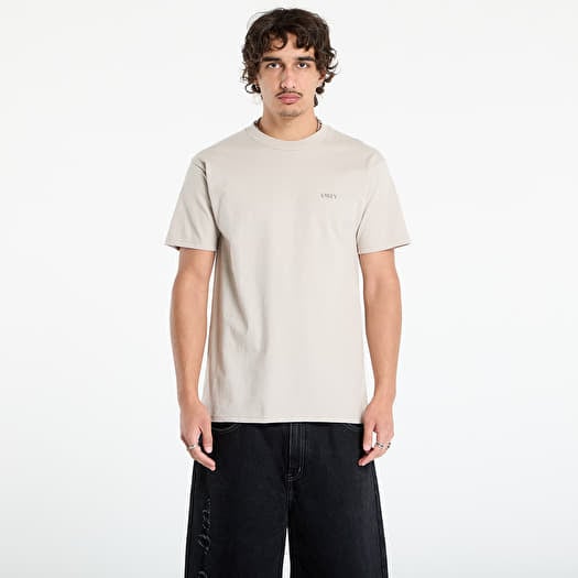 T-shirt OBEY Peace & Justice Statue Tee Silver Grey
