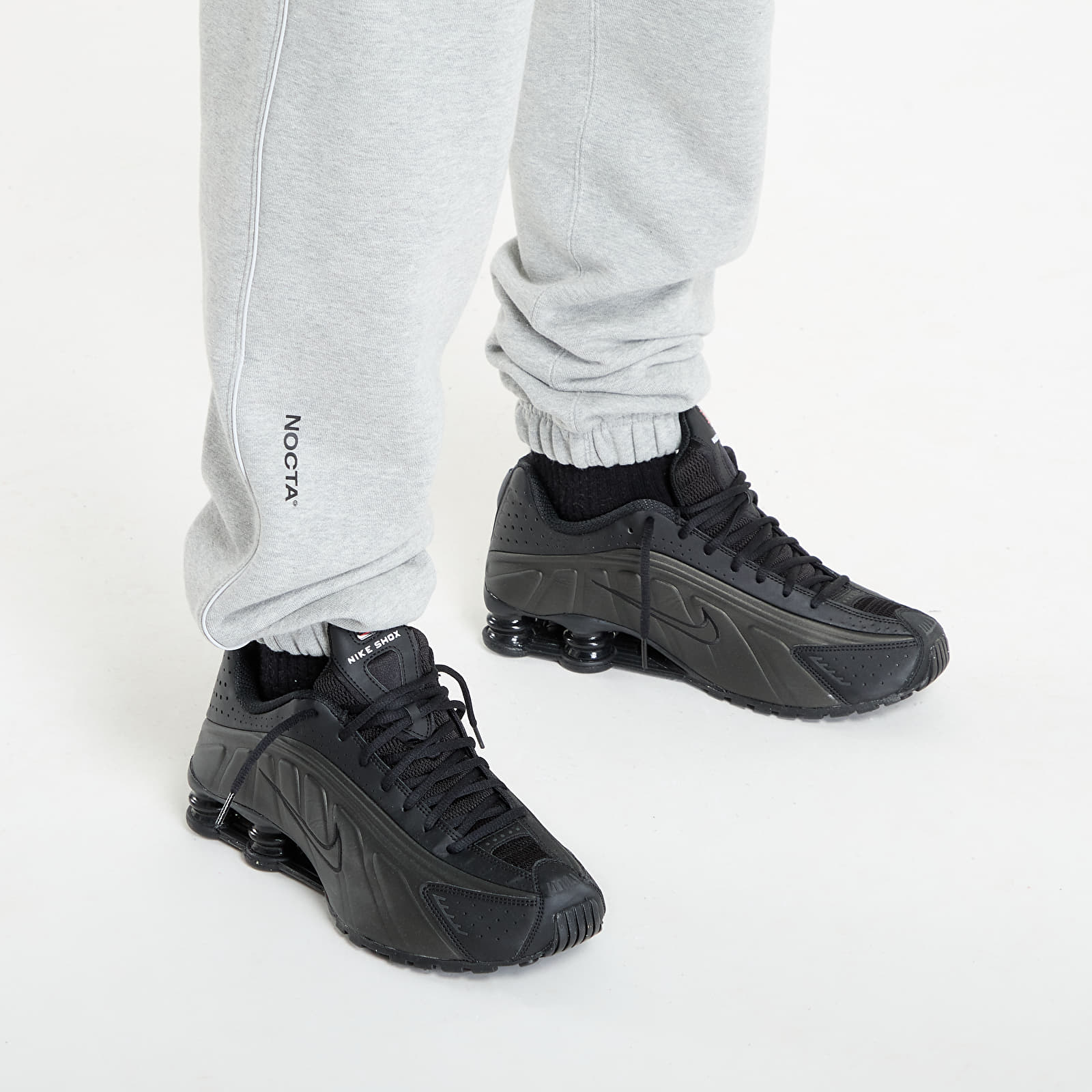 Анцузи Nike x NOCTA Fleece CS Sweatpants Dk Grey Heather/ Matte Silver/ Black