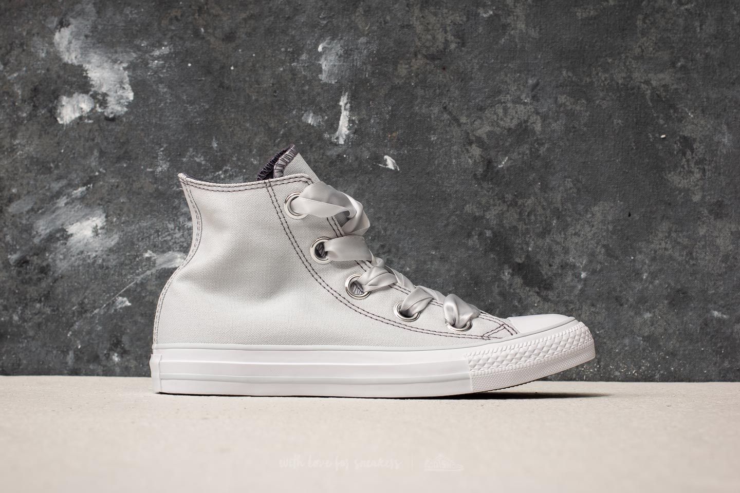 Women s shoes Converse Chuck Taylor All Star Big Eyelets Hi Pure Platinum Light Carbon Footshop