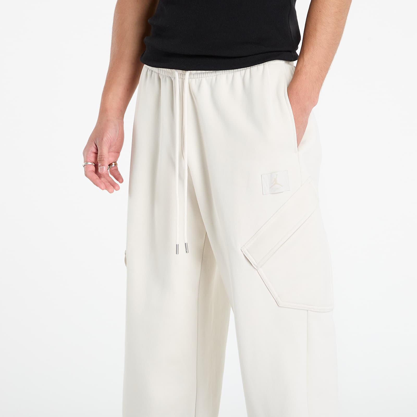 Tepláky Jordan Flight Fleece Chicago Men's Pants Lt Orewood Brn/ Rattan