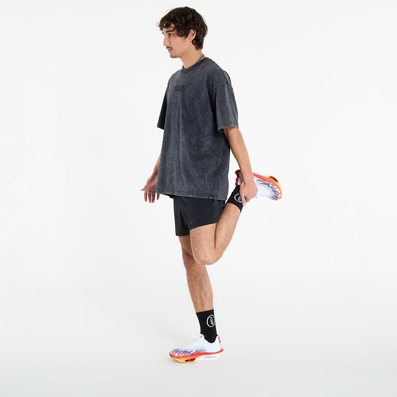 T-shirts Under Armour Project Rock Hwt OS Tee Black