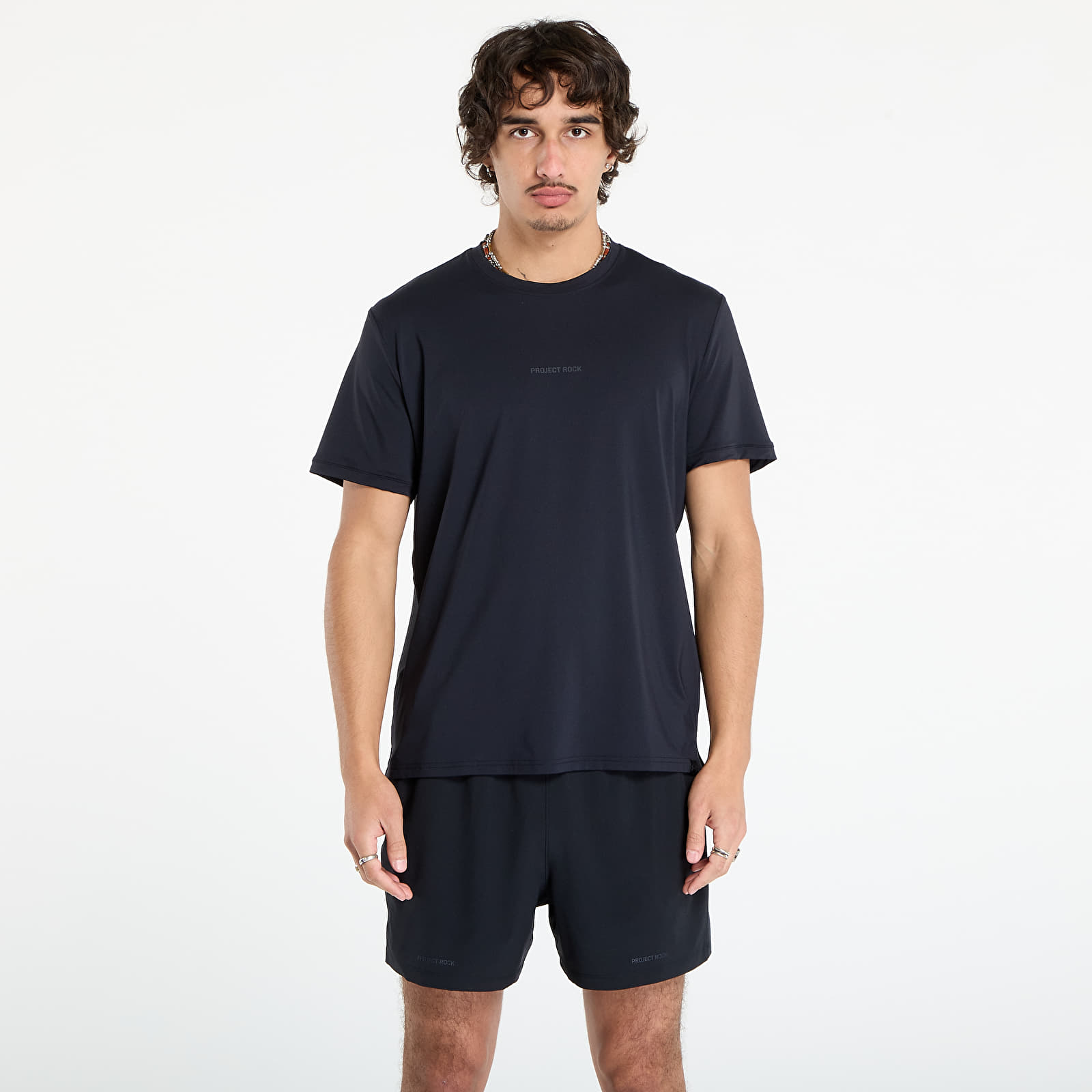 T-shirts Under Armour Project Rock Iso Chill SS Tee Black