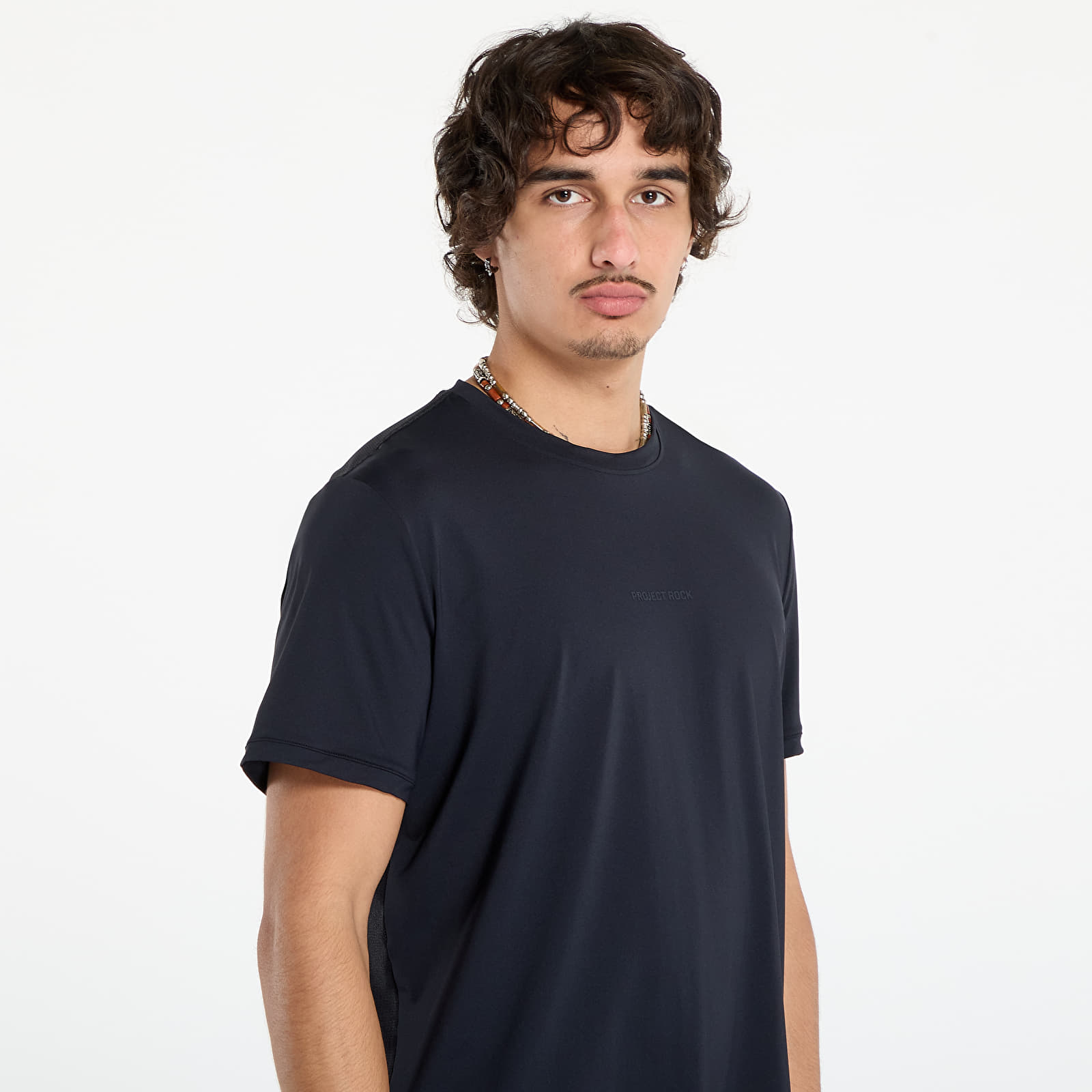 T-shirts Under Armour Project Rock Iso Chill SS Tee Black