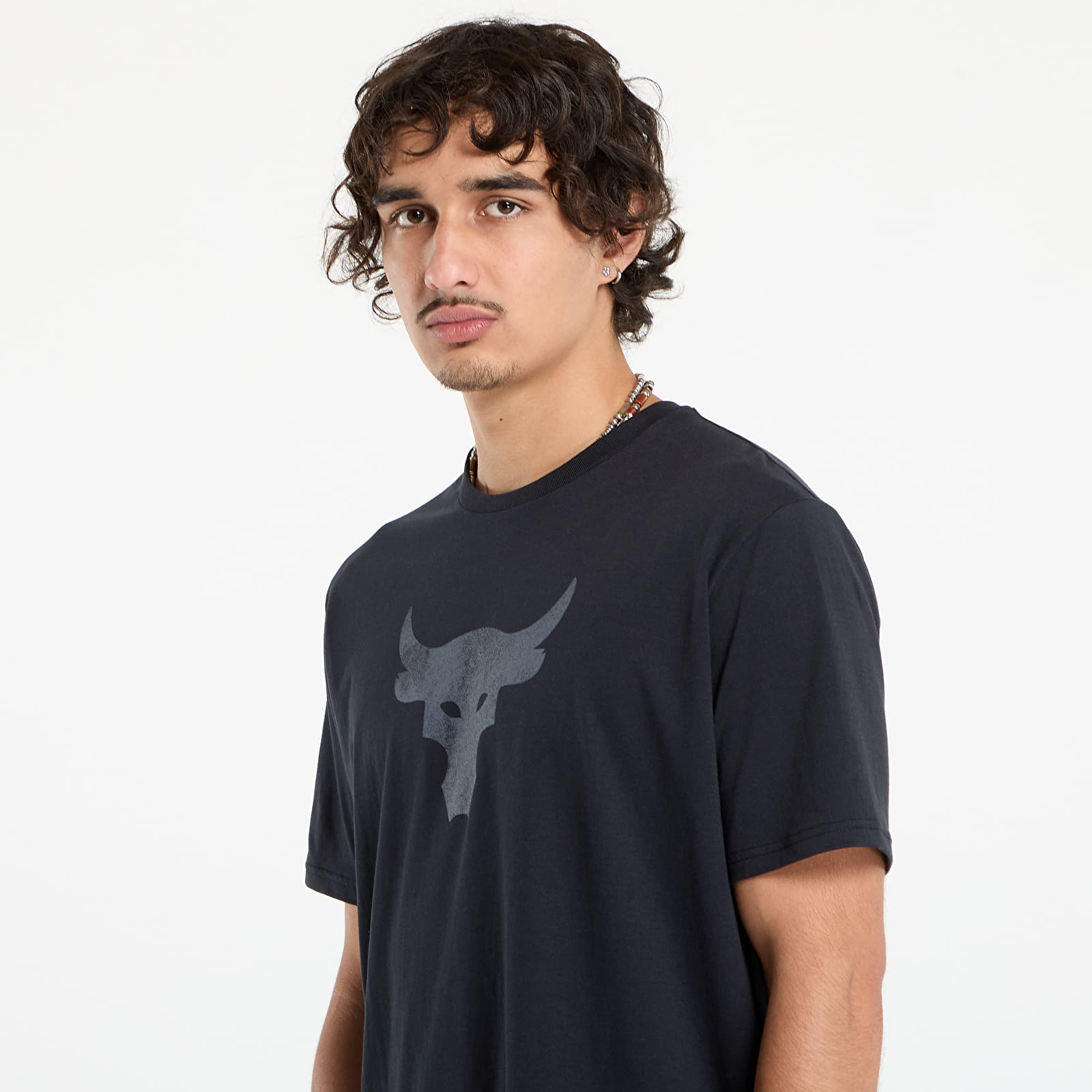 T-shirts Under Armour Project Rock Brahma Bull SS Tee Black
