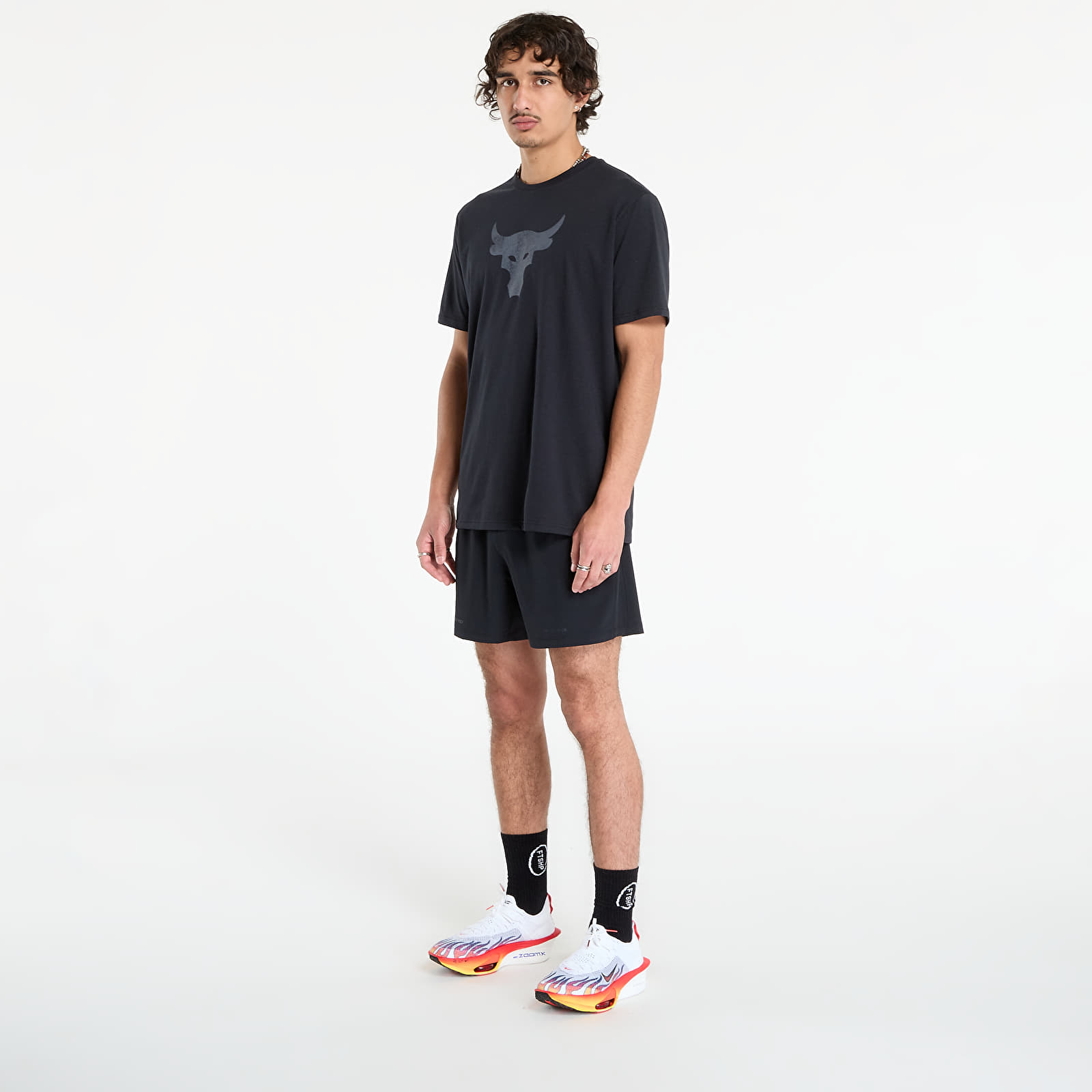 T-shirts Under Armour Project Rock Brahma Bull SS Tee Black