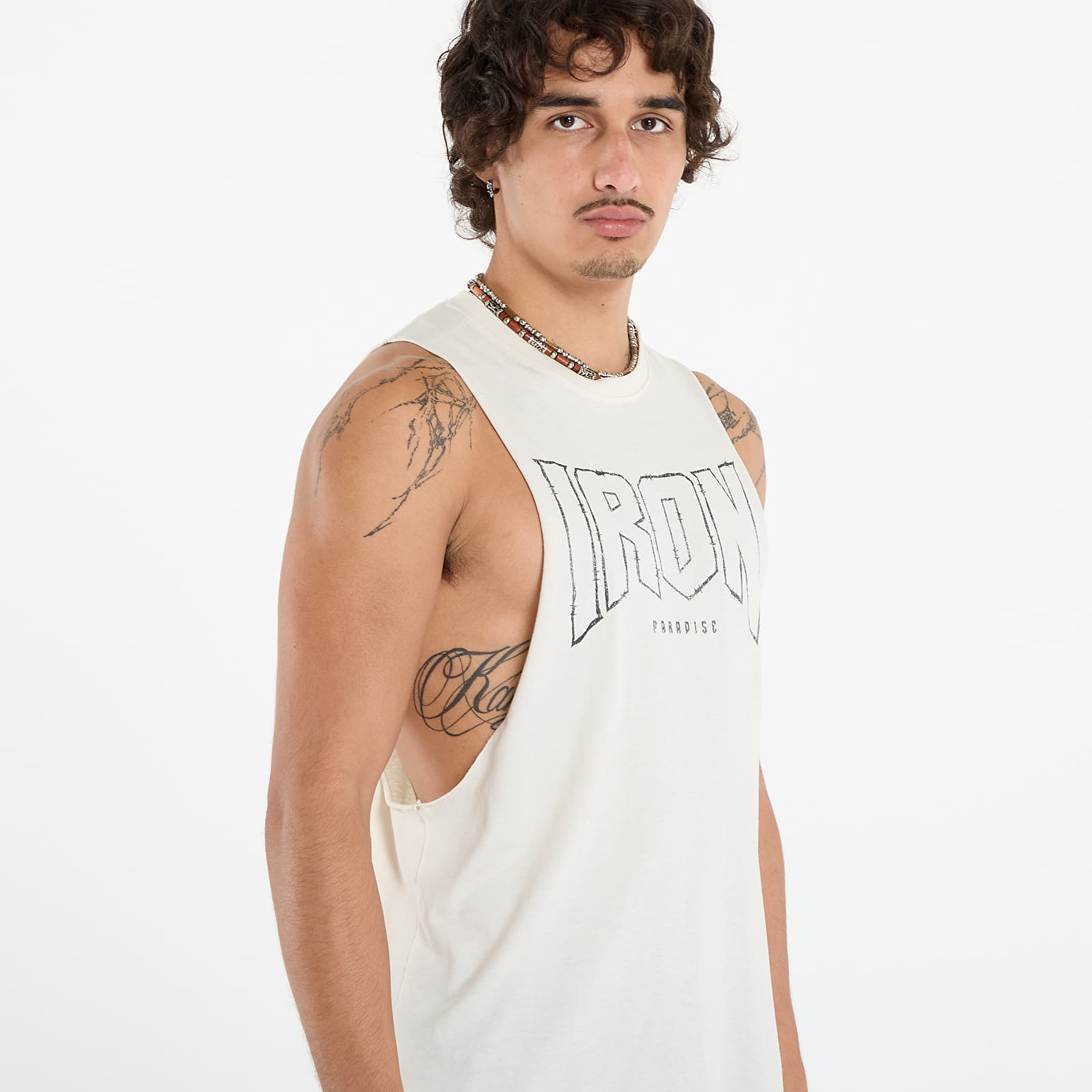 Vests Under Armour Project Rock Tank Beige