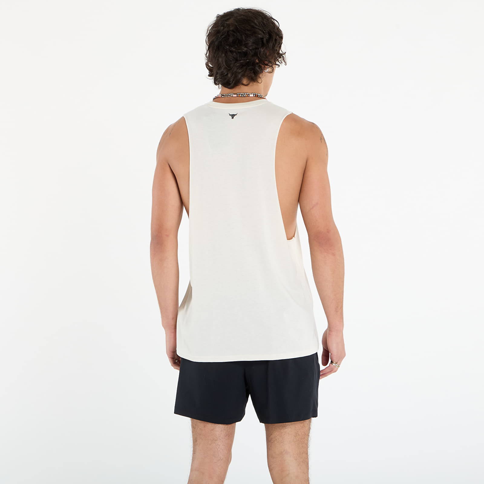 Vests Under Armour Project Rock Tank Beige