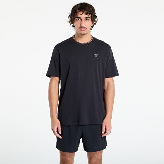 T-shirt Under Armour Project Rock Simple Branded T-Shirt Black