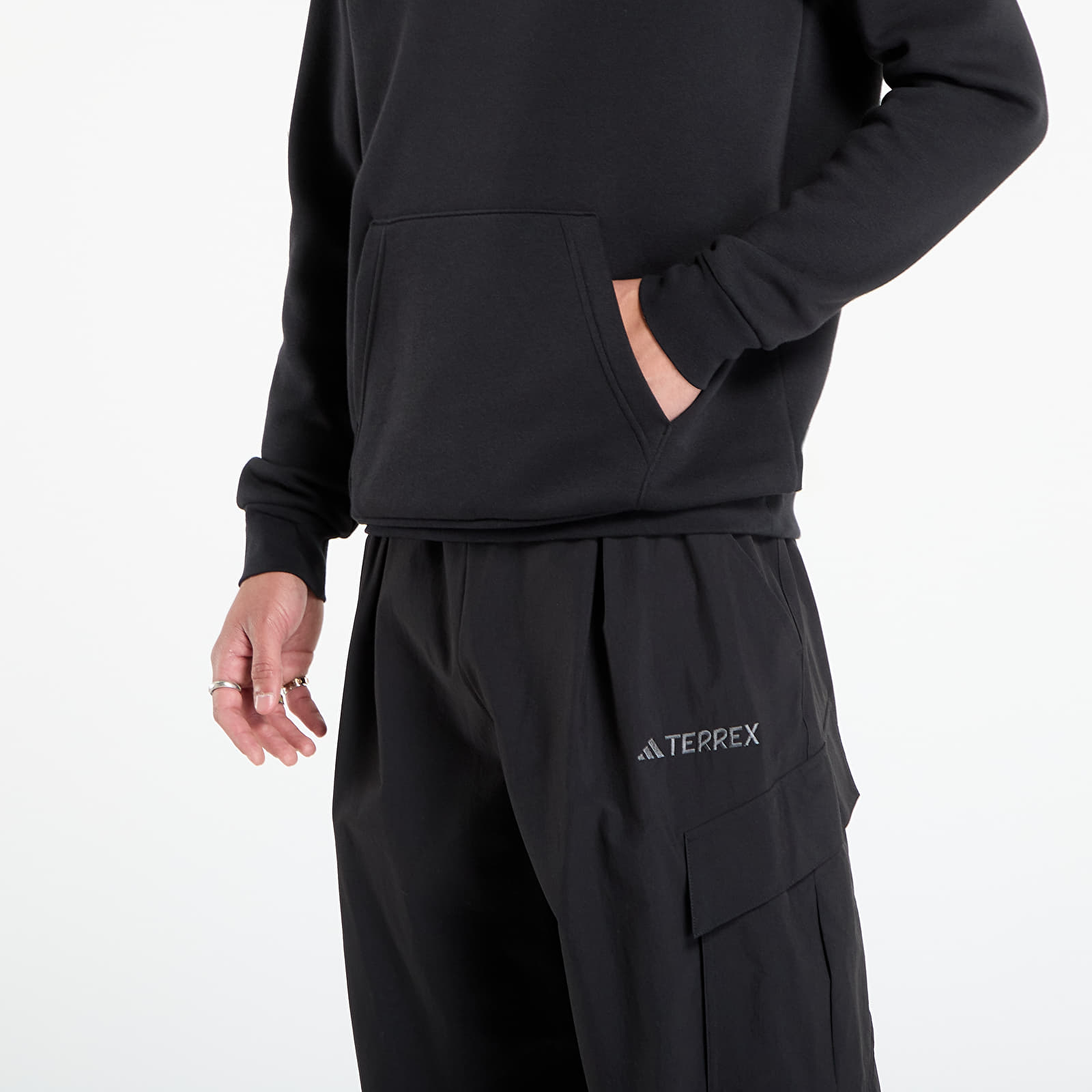 Φούτερ adidas Terrex Multi Large Logo Hoodie Black