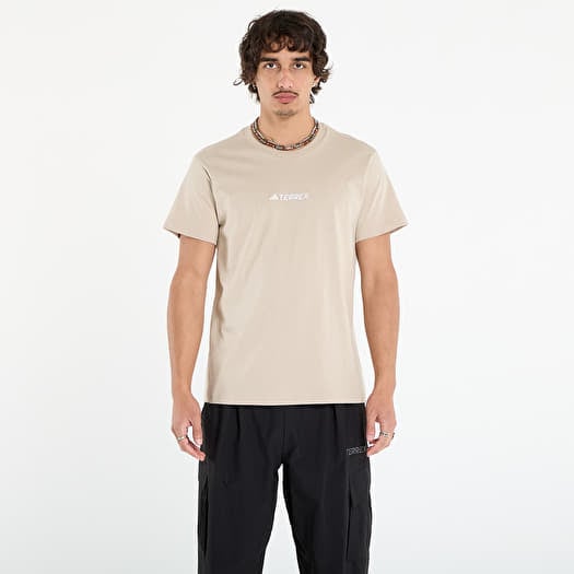 T-shirt adidas Terrex Signature AOP Graphic T-Shirt UNISEX Wonder Beige