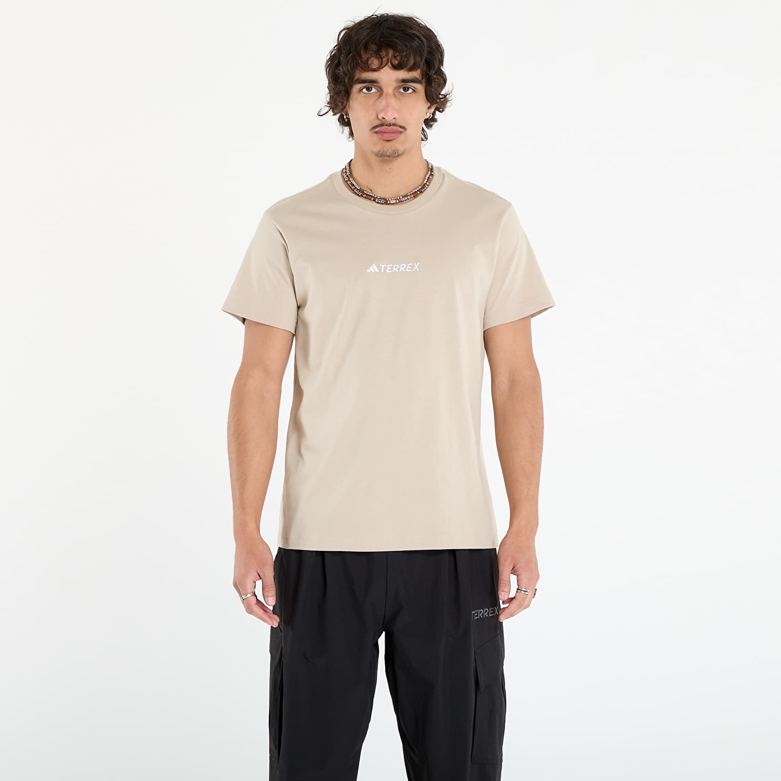 T-särgid adidas Terrex Signature AOP Graphic T-Shirt UNISEX Wonder Beige