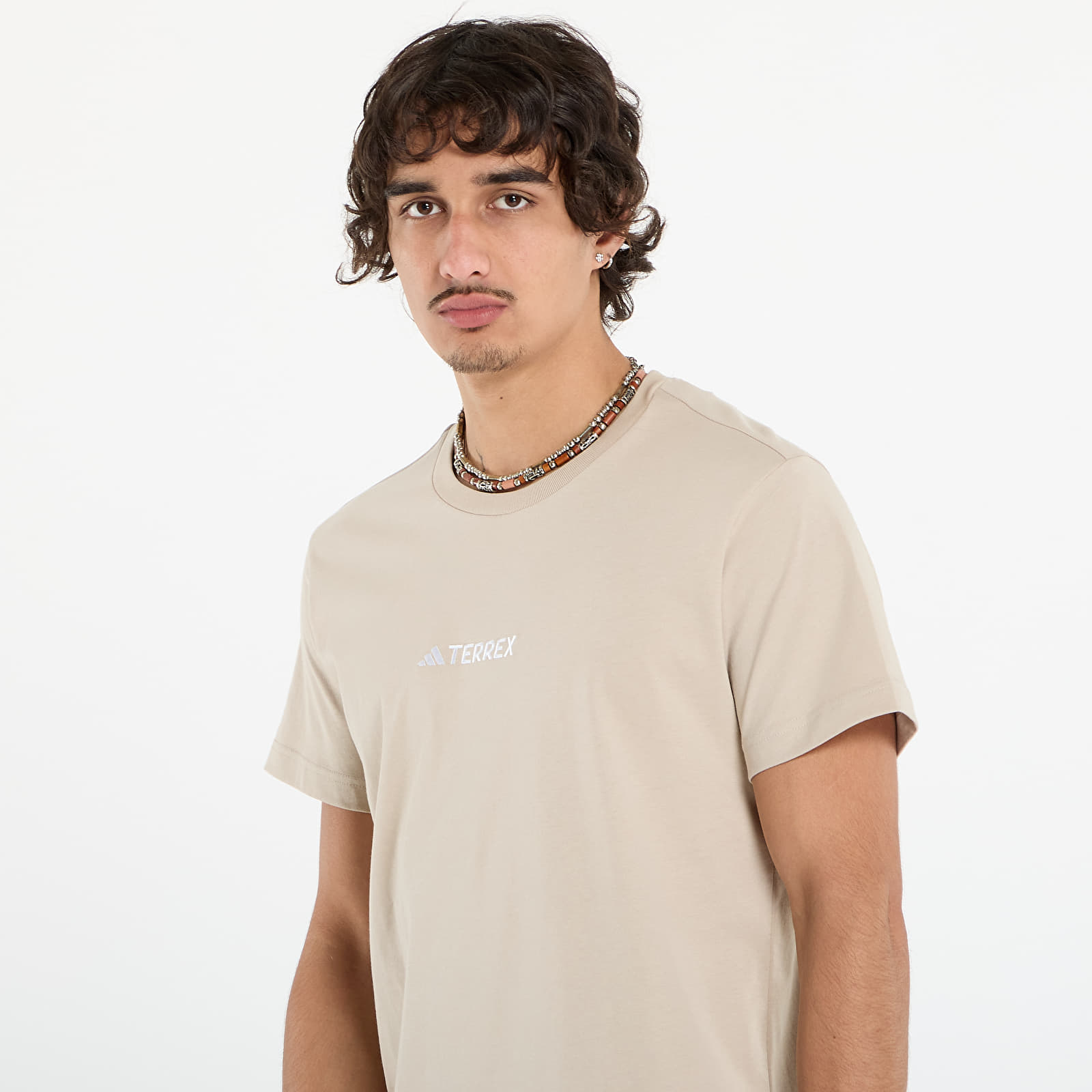 T-särgid adidas Terrex Signature AOP Graphic T-Shirt UNISEX Wonder Beige