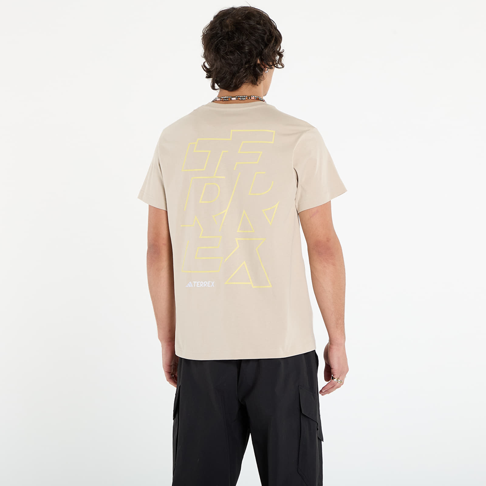 T-särgid adidas Terrex Signature AOP Graphic T-Shirt UNISEX Wonder Beige