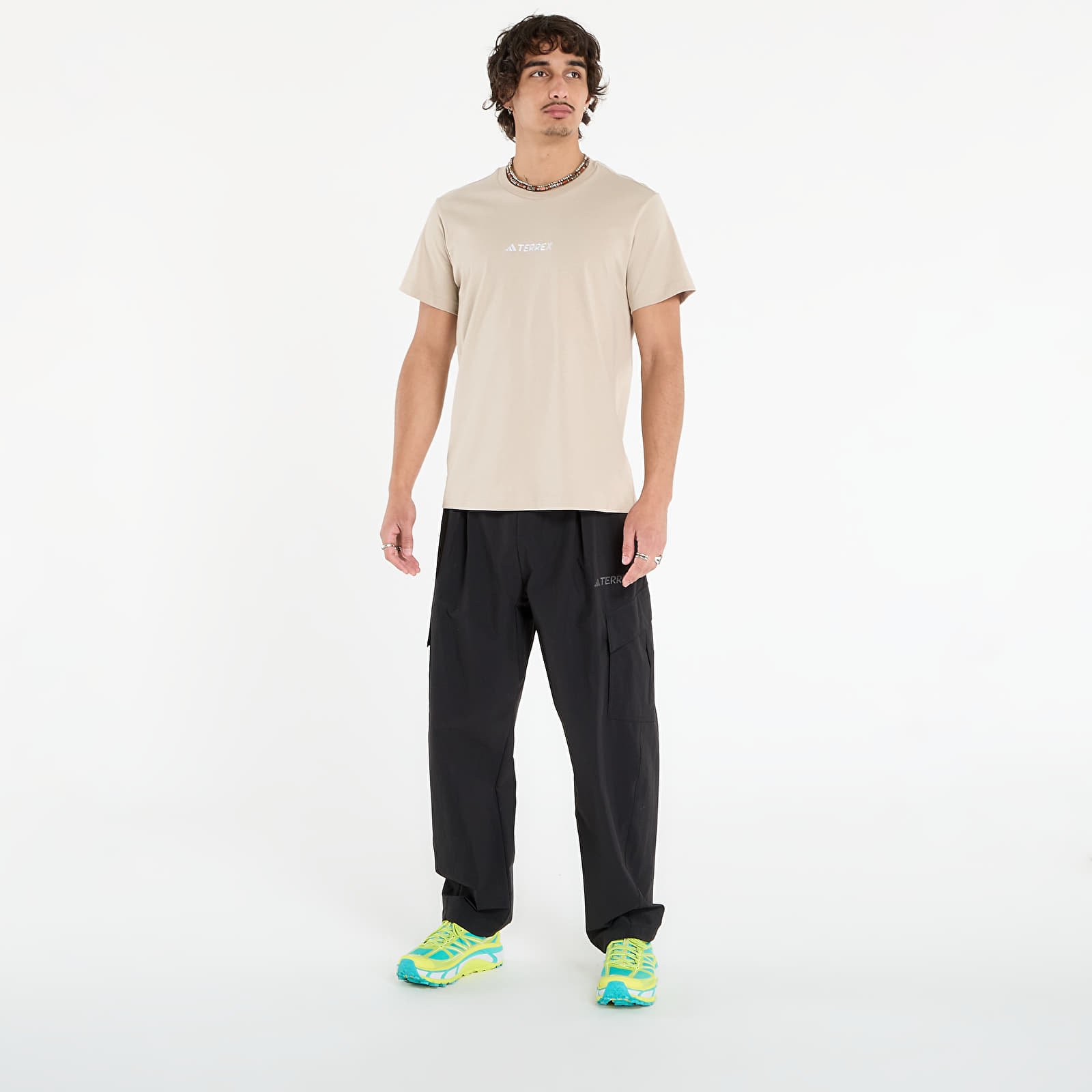 T-särgid adidas Terrex Signature AOP Graphic T-Shirt UNISEX Wonder Beige