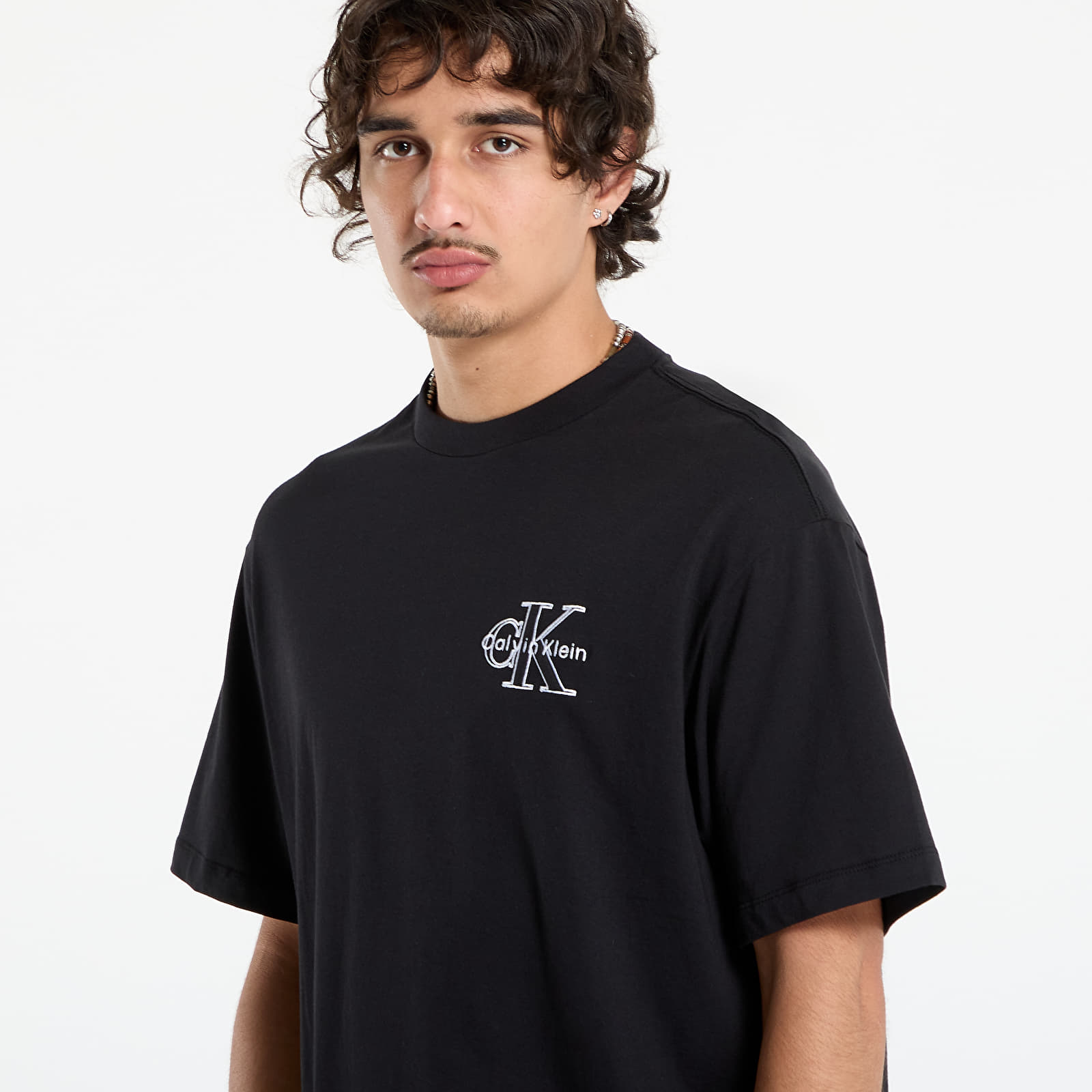 T-särgid Calvin Klein Jeans Ss 30S Micro Monolog Graphic Tee Black