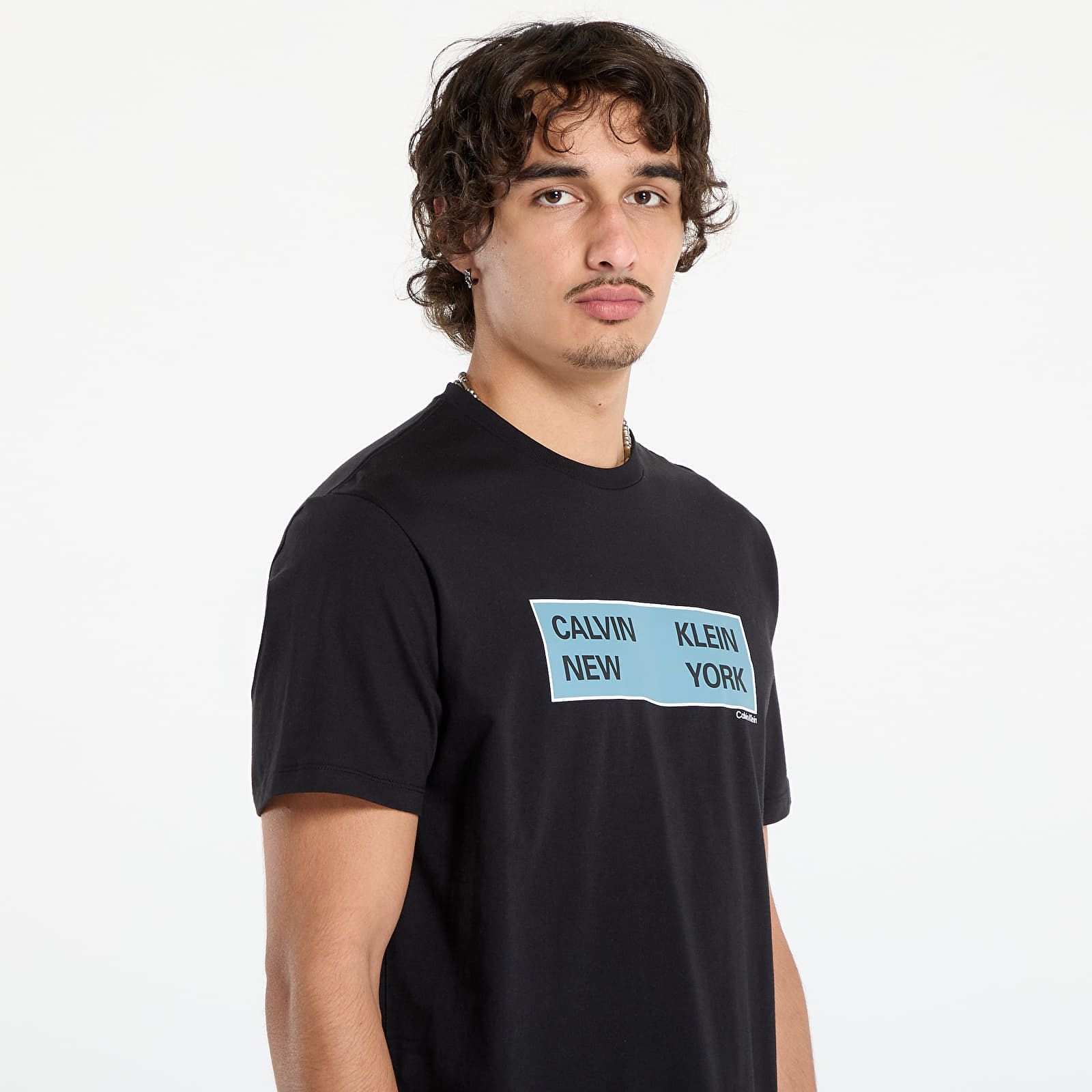 T-särgid Calvin Klein Jeans SS CK NY Box Graphic Tee Black