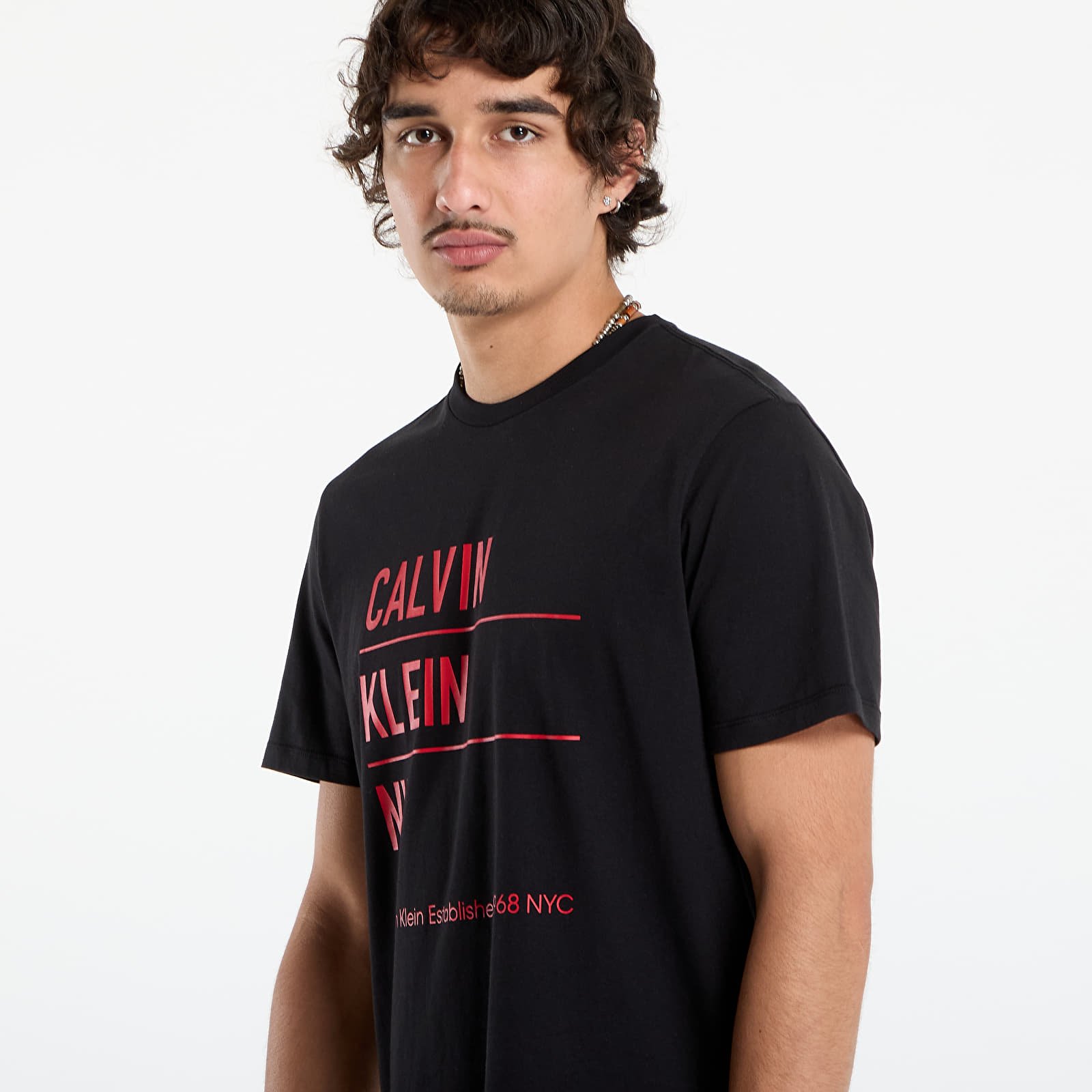 Tričká Calvin Klein Jeans SS Graphic Tee Black