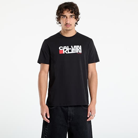 T-shirt Calvin Klein Jeans SS Redbox Graphic Tee Black