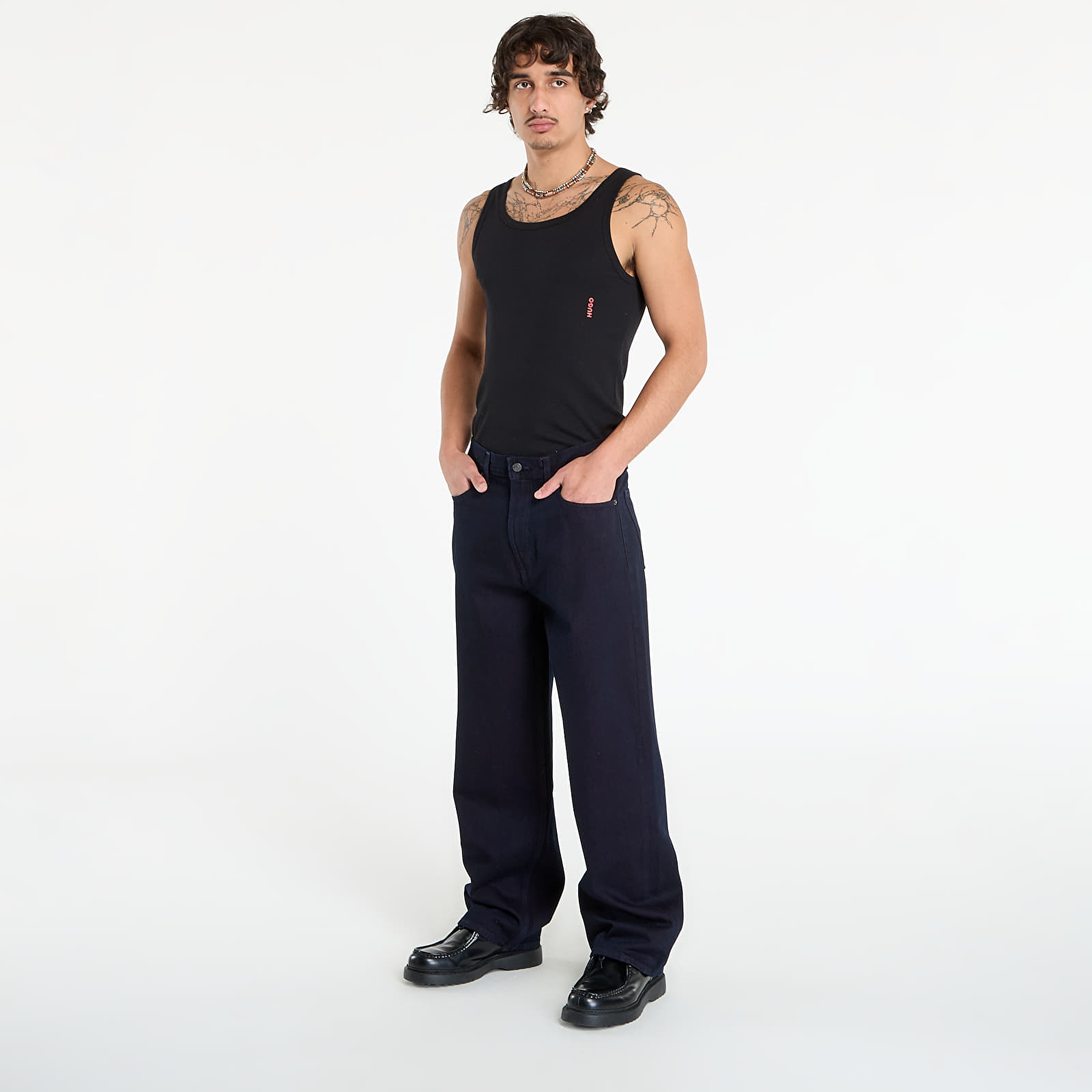 Džínsy Calvin Klein Jeans Baggy Merlot Jeans Black
