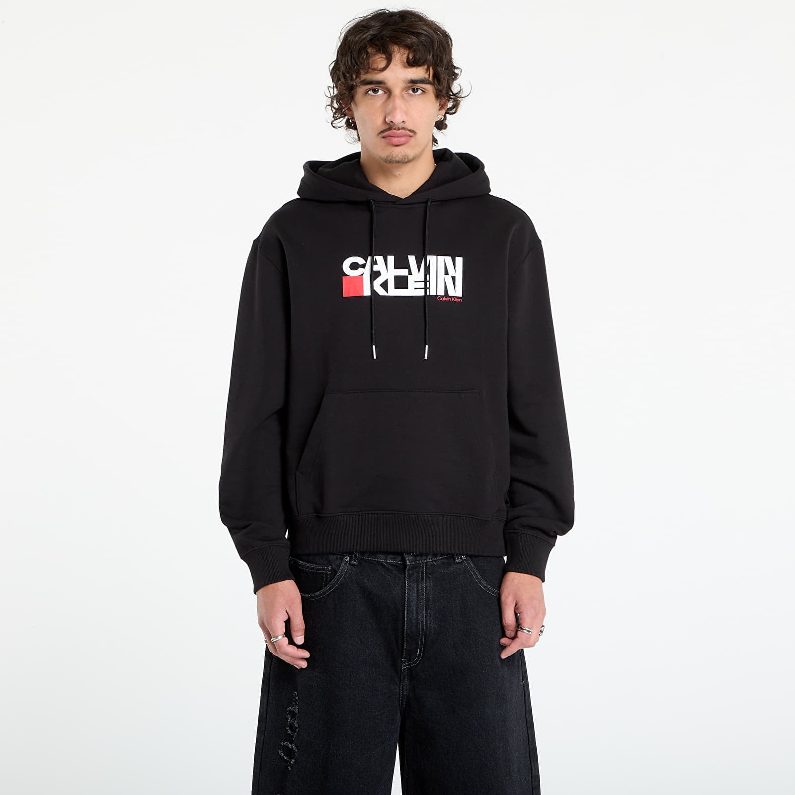 Sweatshirt Calvin Klein Jeans LS Terry Sweatshirt Black M