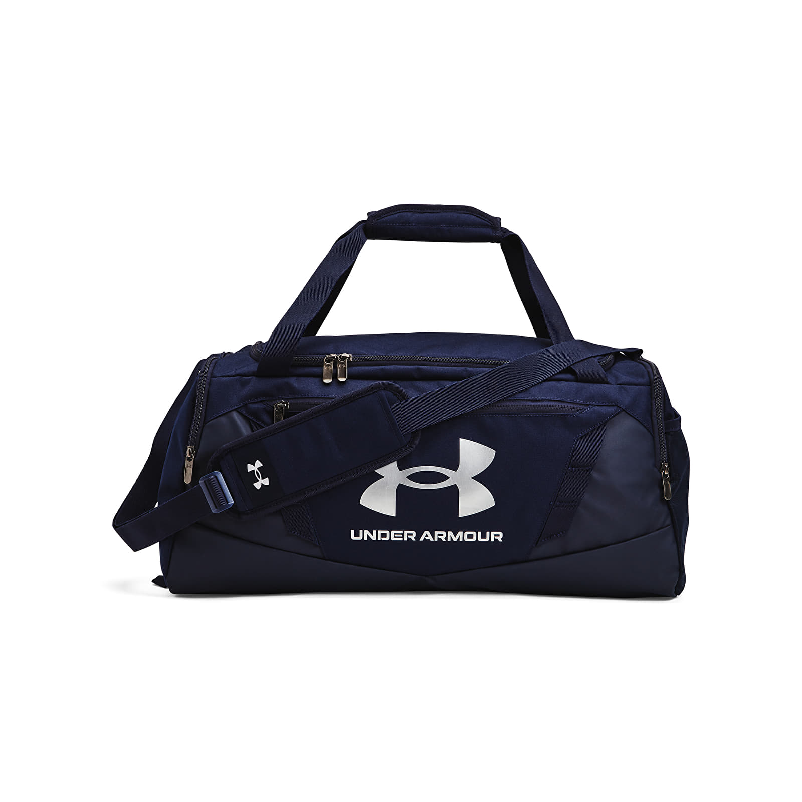 Tašky cez rameno Under Armour Undeniable 5.0 Duffle Sm Midnight Navy/ Midnight Navy/ Metallic Silver