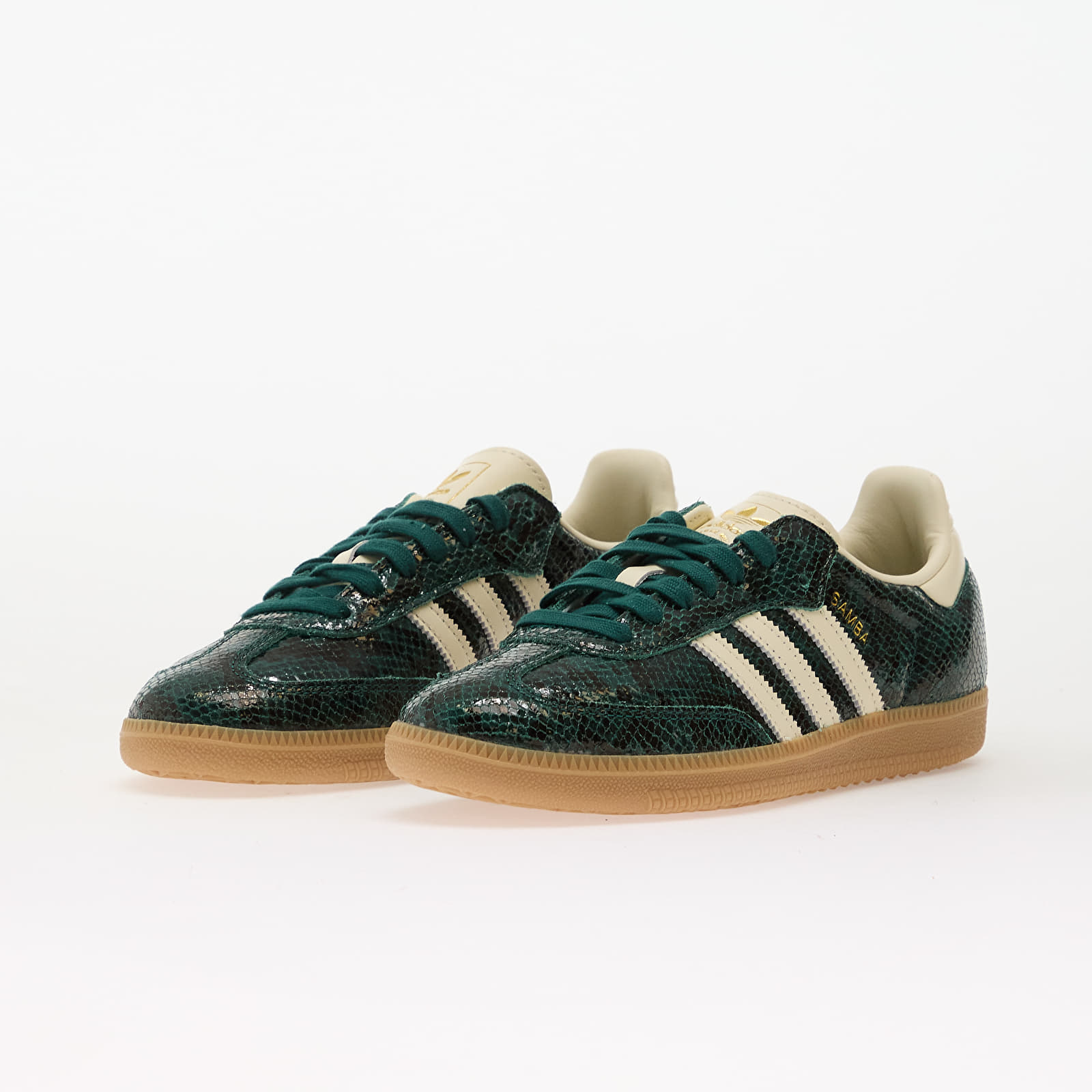 Damen Sneaker und Schuhe adidas Samba Og W Crew White/ Crew White/ Collegiate Green