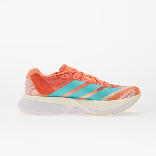 Women's shoes adidas Adizero Boston 13 W Semcor/ Flace Aqua/ Flash Orange  (JS4954) | Footshop
