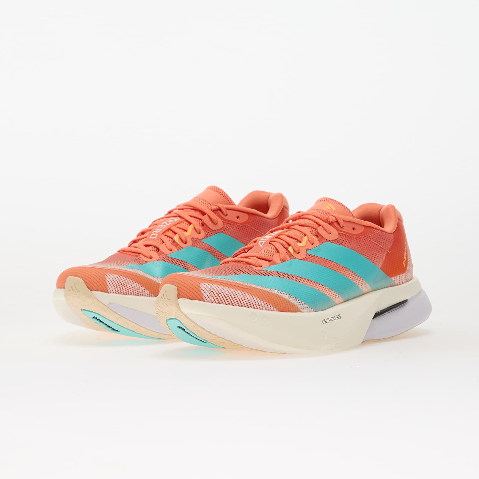 Dámske topánky a tenisky adidas Adizero Boston 13 W Semcor/ Flace Aqua/ Flash Orange